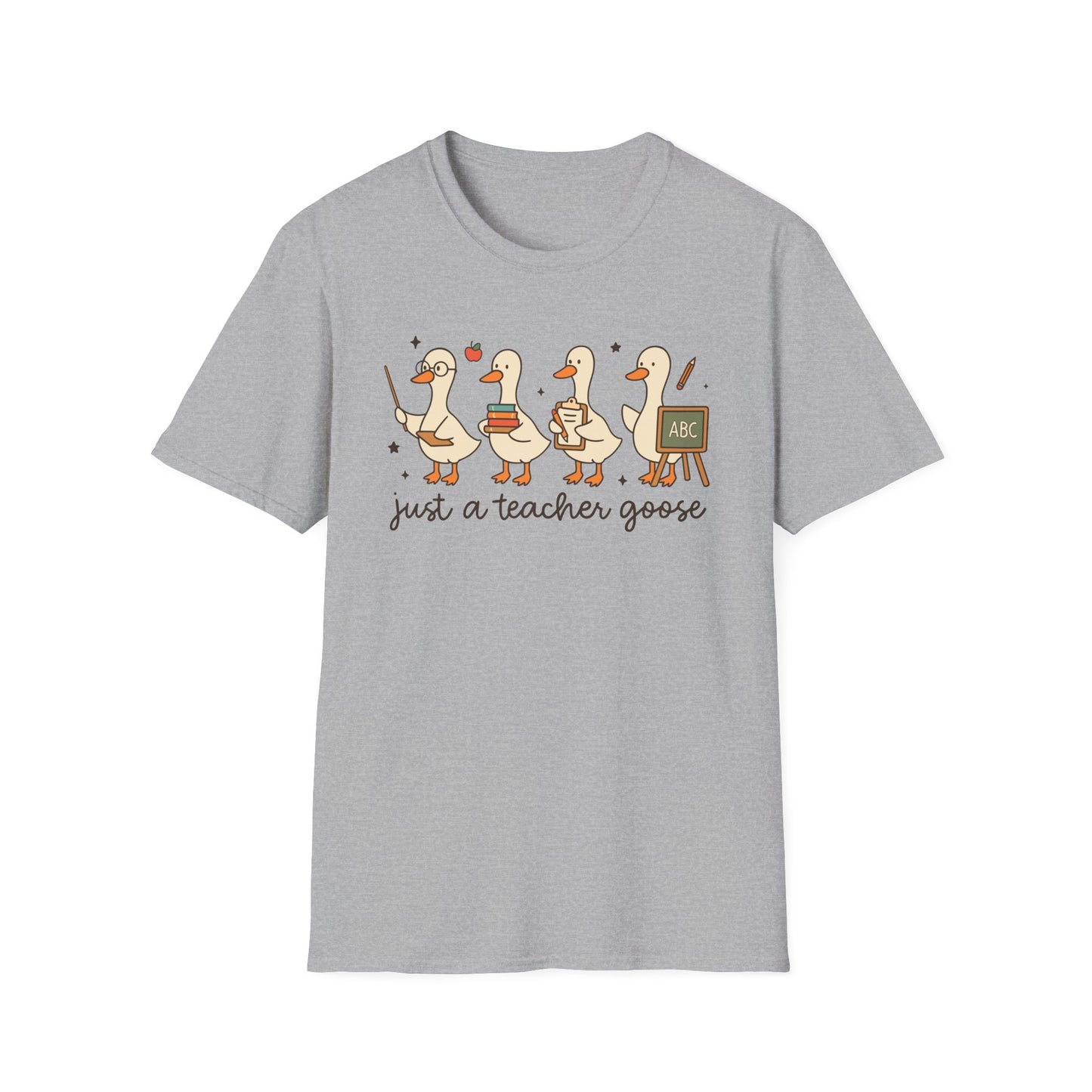 Just a Teacher Goose Shirt | Cute Goose Teacher Tee