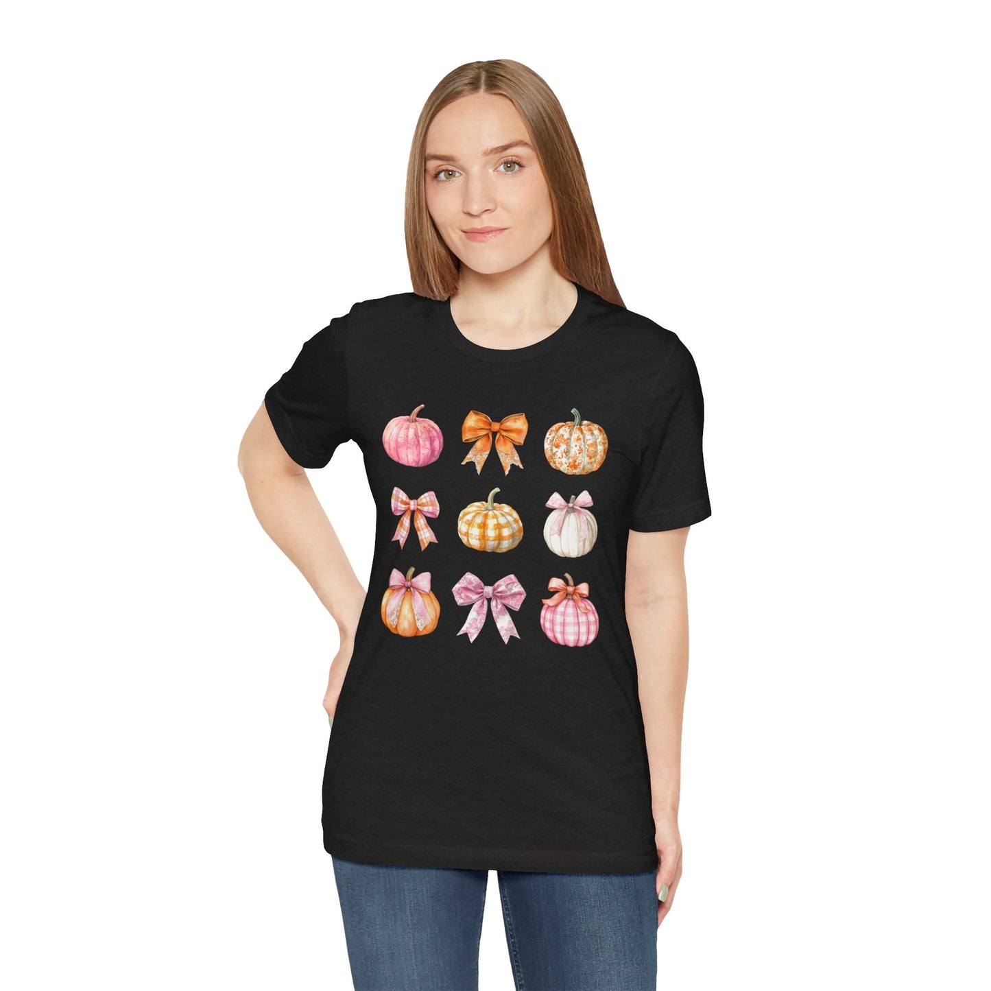 Coquette Gingham Pumpkins Tee