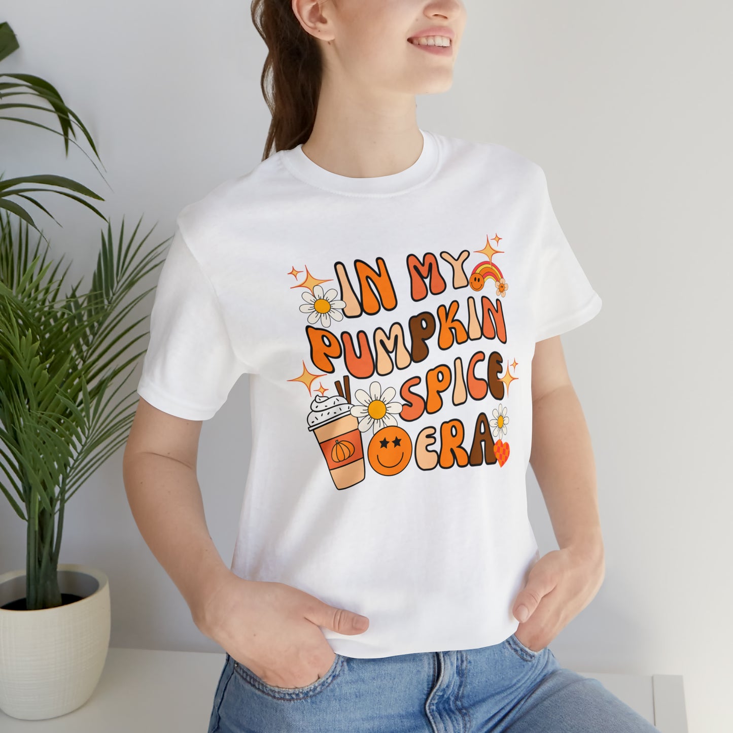 In My Pumpkin Spice Era Unisex Jersey Short Sleeve Tee