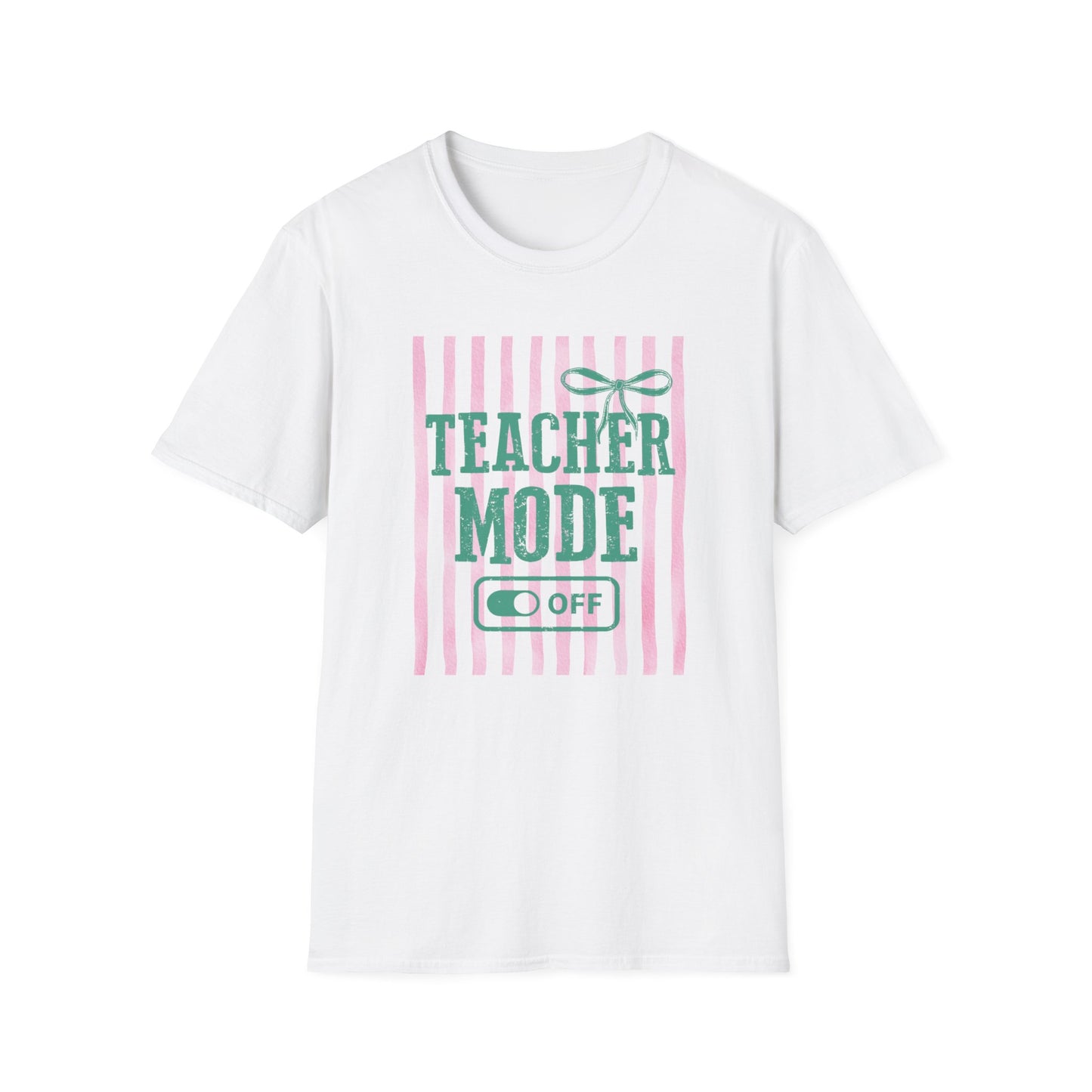 Teacher Mode Off Bow Tee