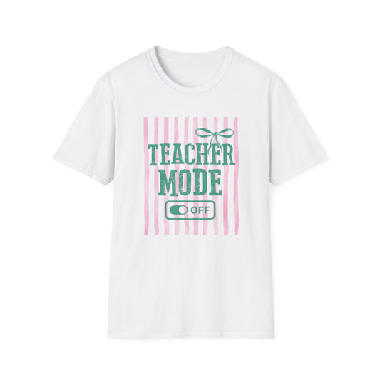 Teacher Mode Off Bow Tee