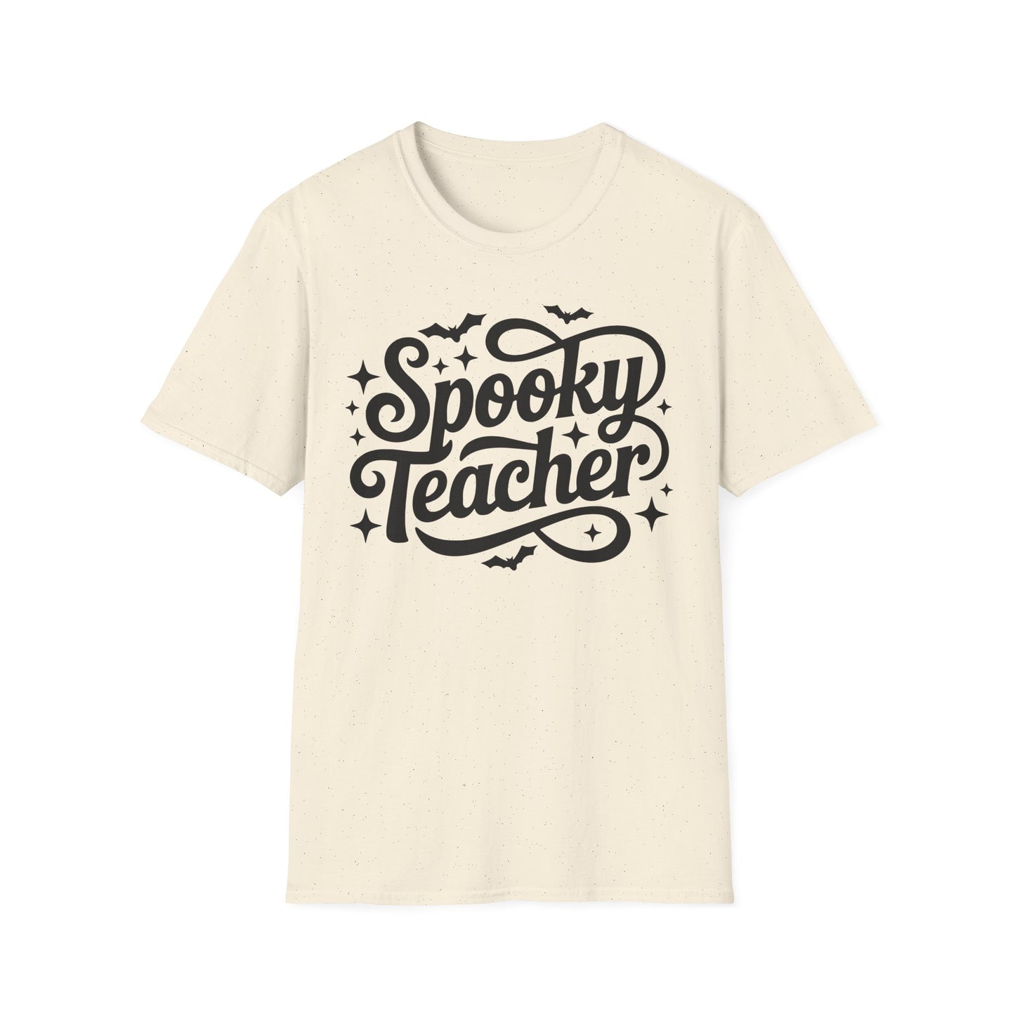 Halloween Spooky Teacher Cursive Graphic Tee