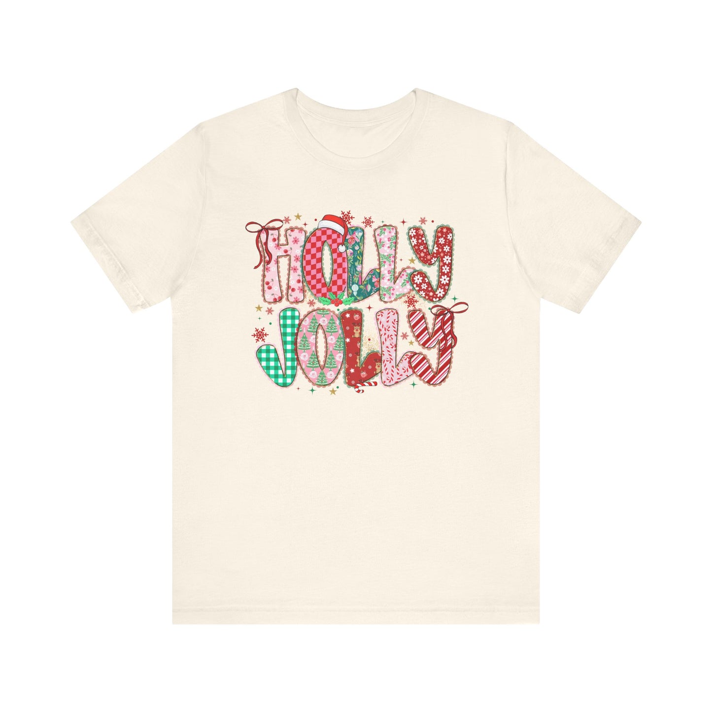 Holly Jolly Patchwork Tee