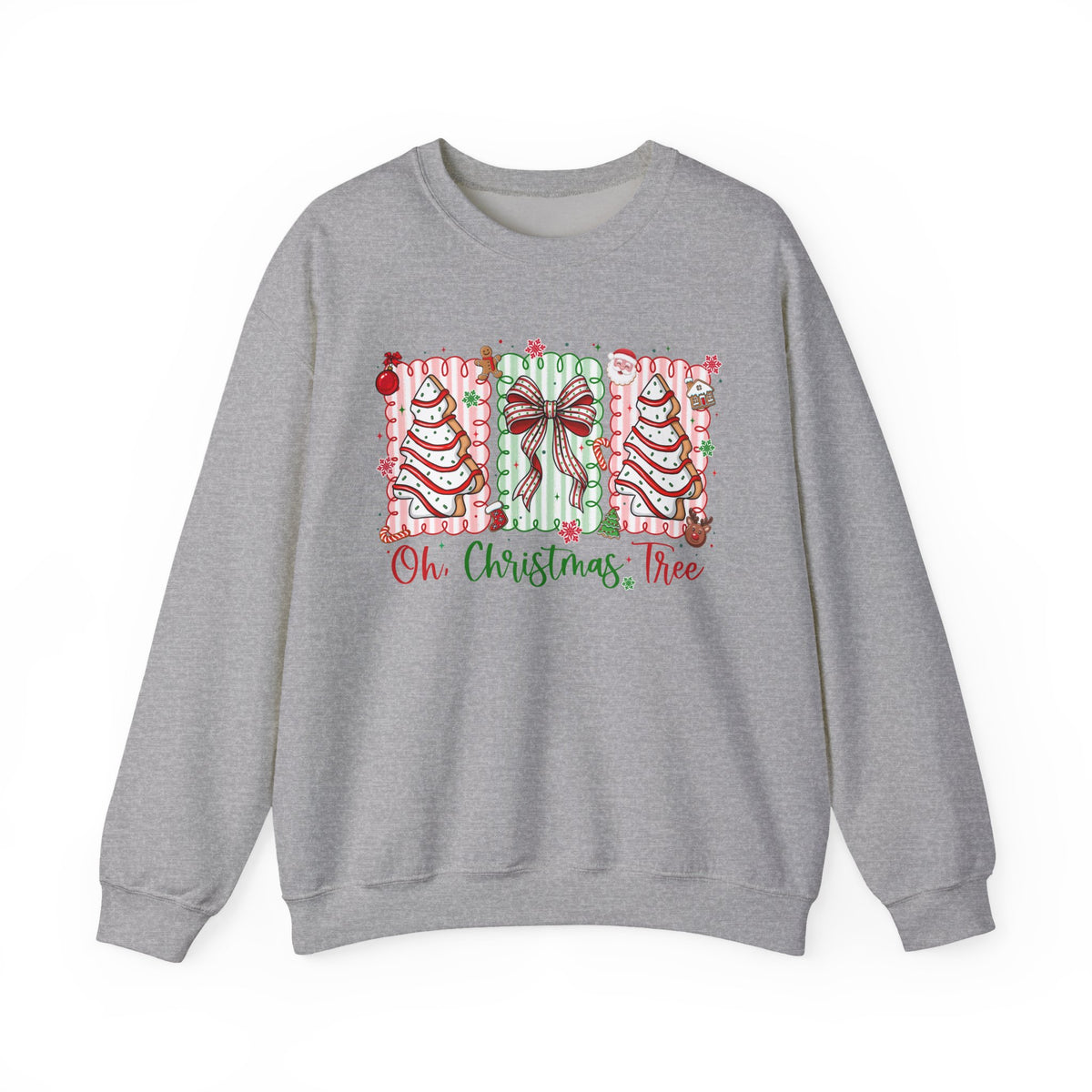 Oh Christmas Tree Teacher Crewneck Sweatshirt