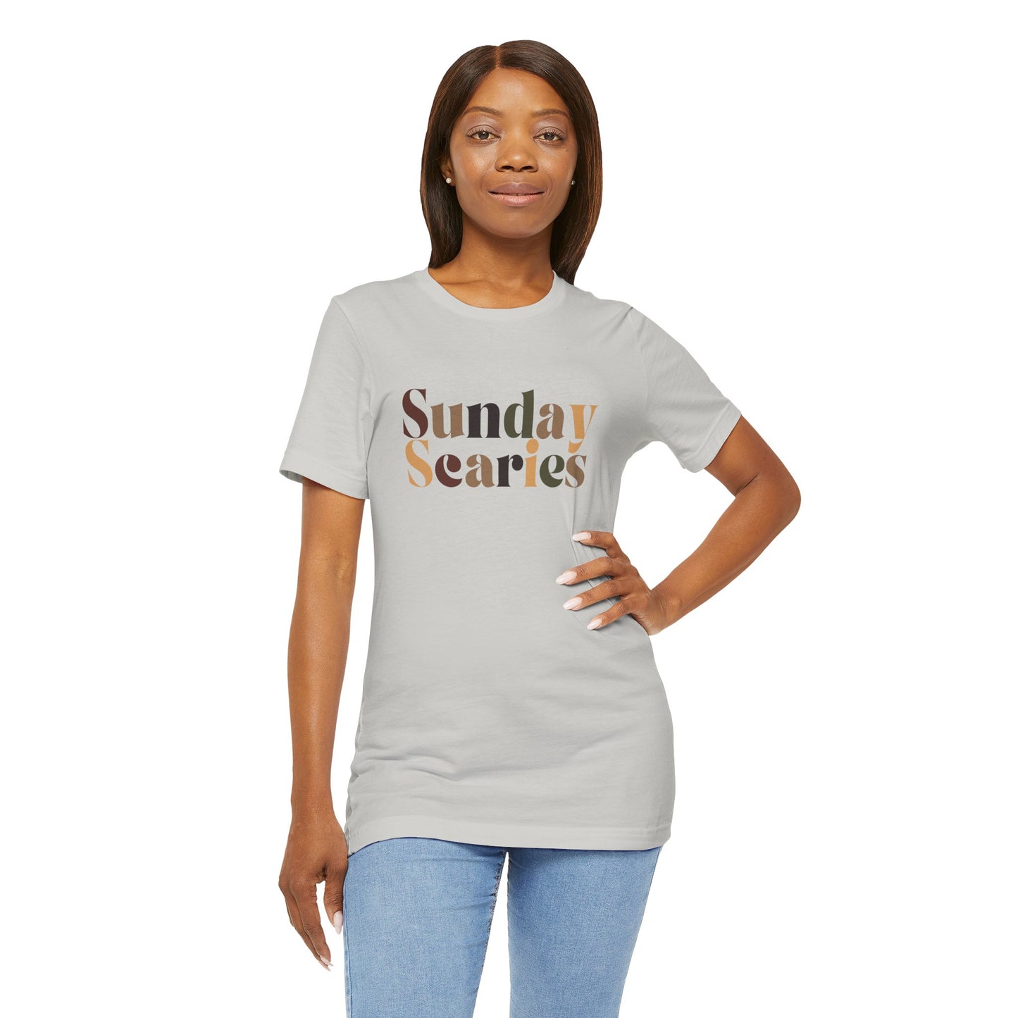 Sunday Scaries Neutral Tee