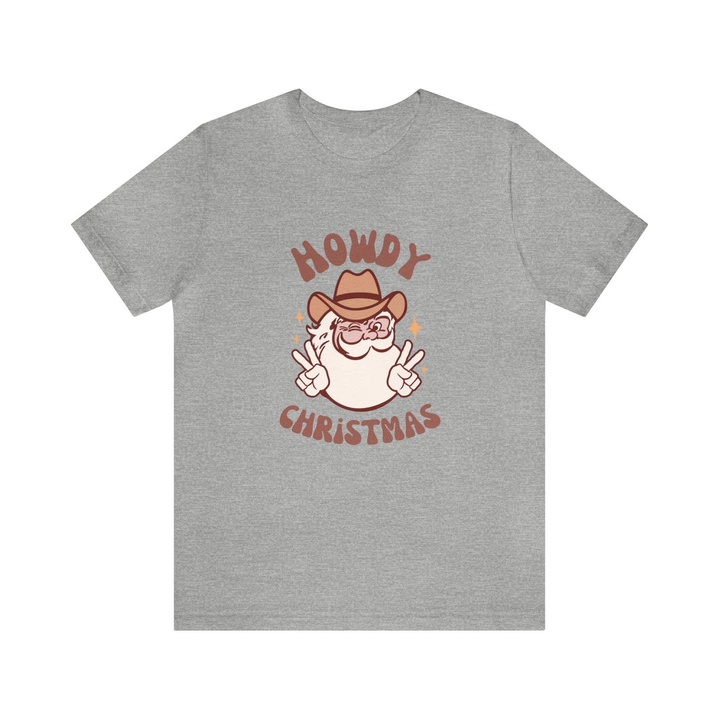 Howdy Christmas Unisex Jersey Short Sleeve Tee