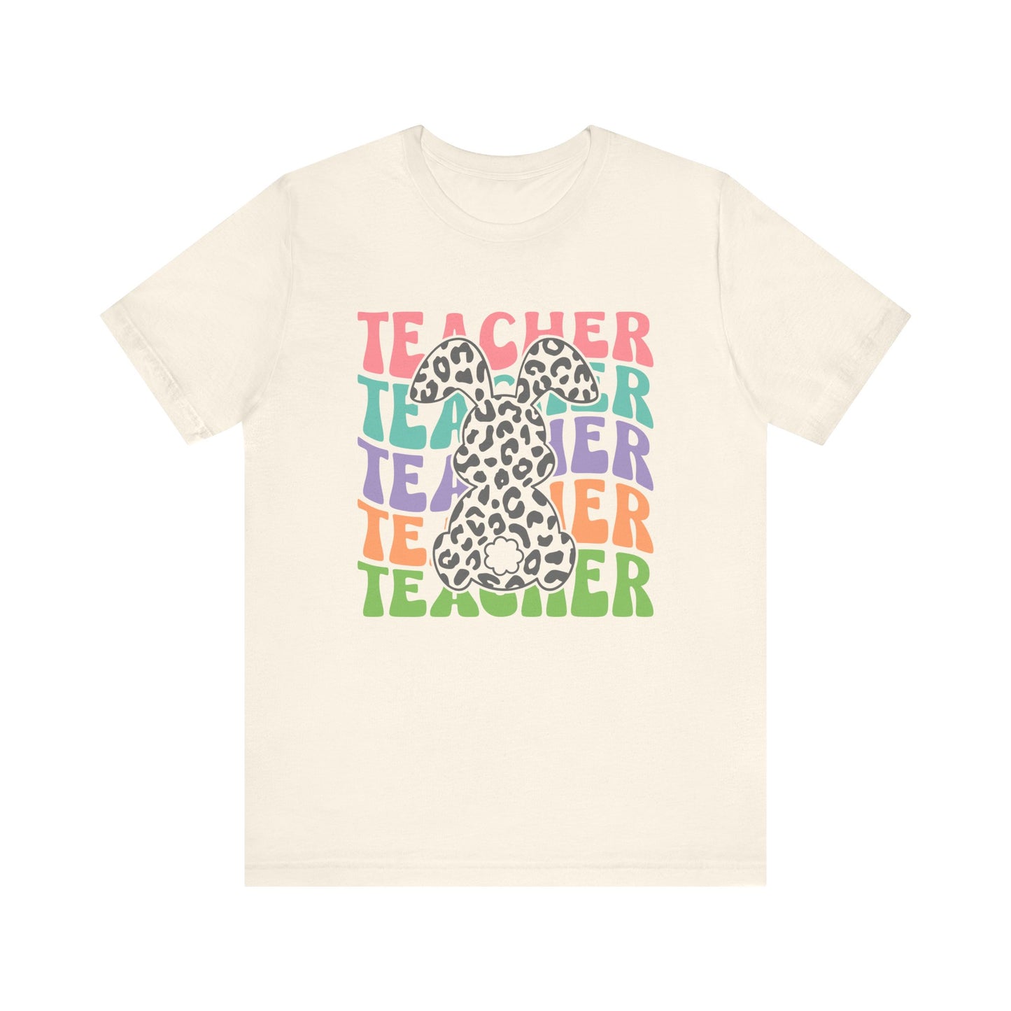 Easter Bunny Leopard Graphic Tee