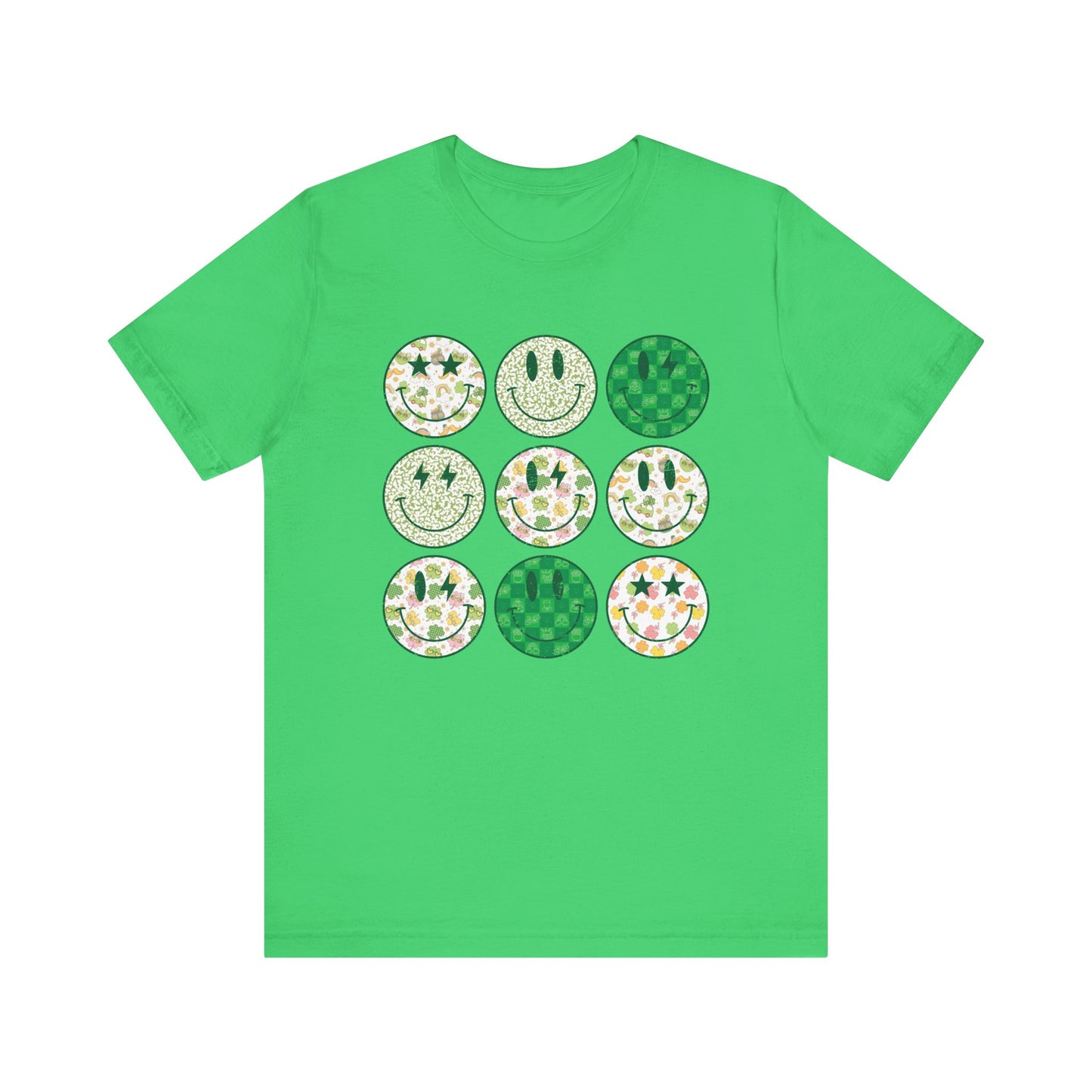 St Patrick's Smiley Faces Tee