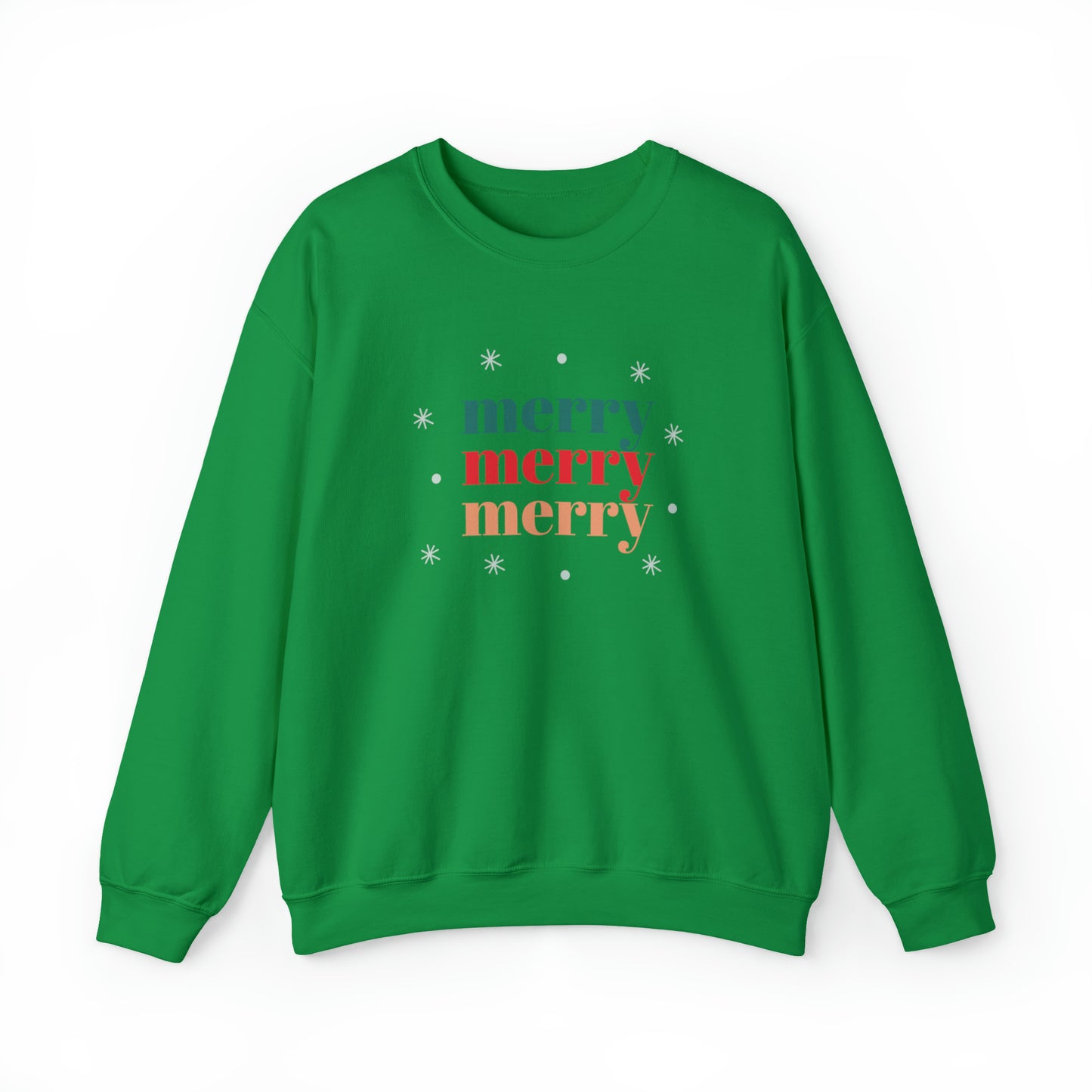 Merry Merry Merry Unisex Heavy Blend™ Crewneck Sweatshirt