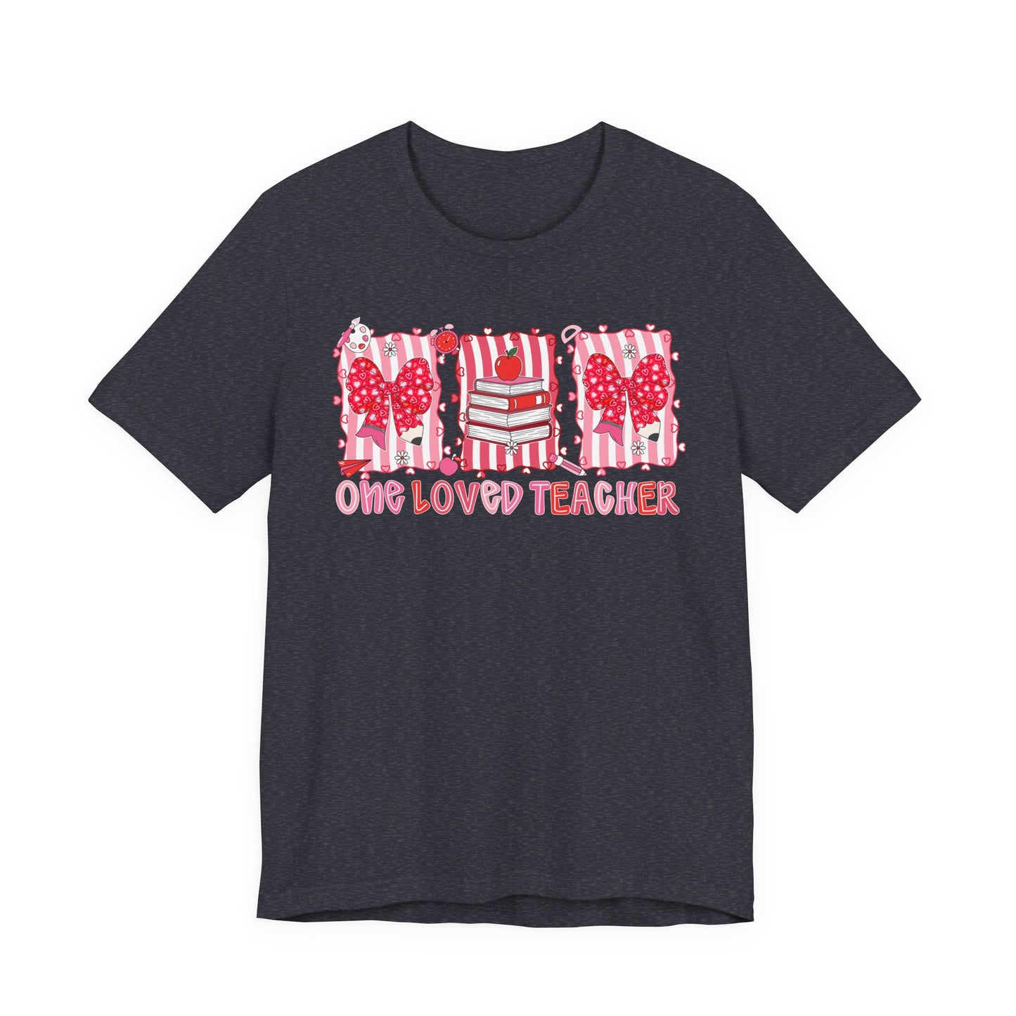 One Loved Teacher Valentine's Day Tee