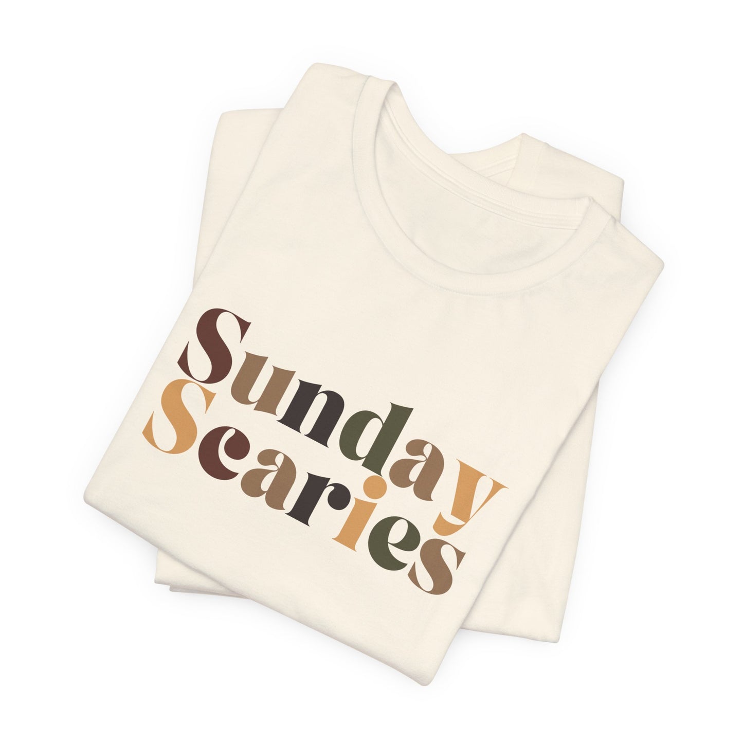 Sunday Scaries Neutral Tee