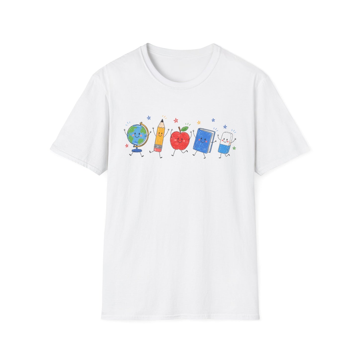 Cute Elementary Teacher Shirt | School Supplies Teacher Tee
