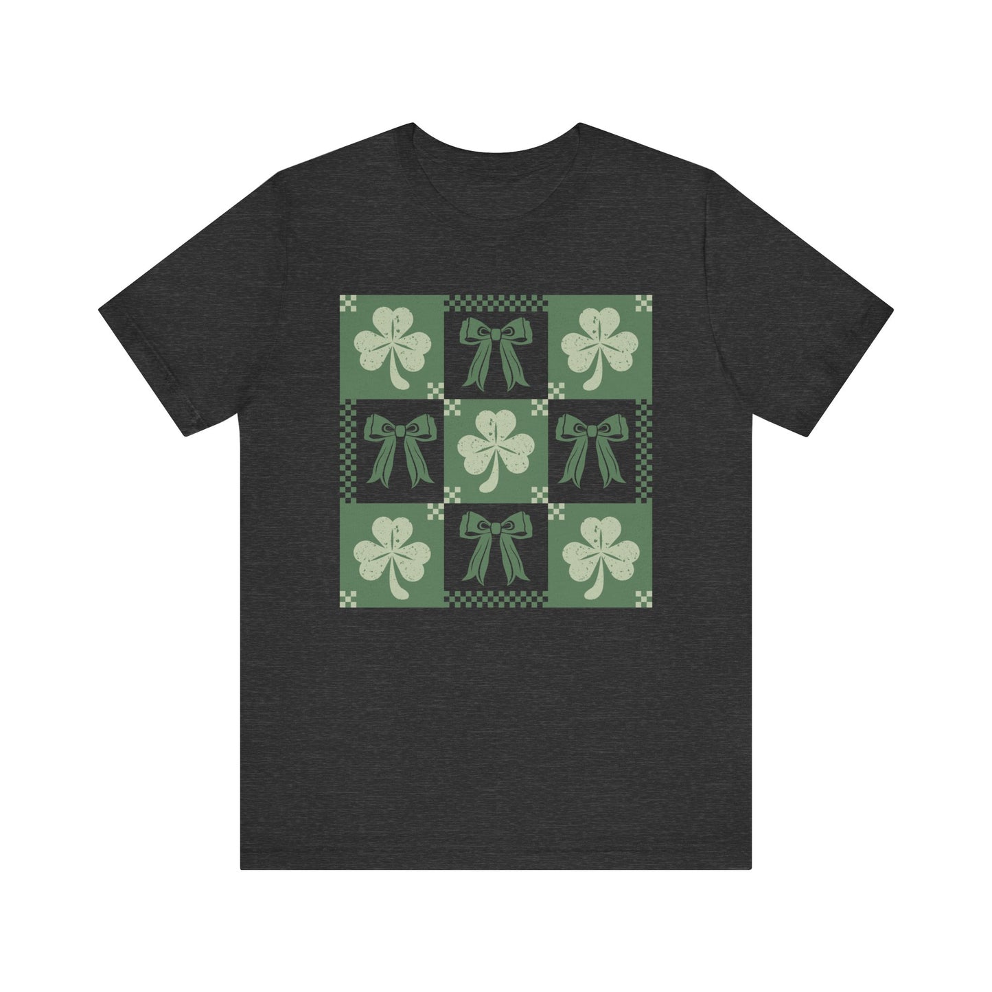 Shamrocks and Ribbons St. Patrick's Tee
