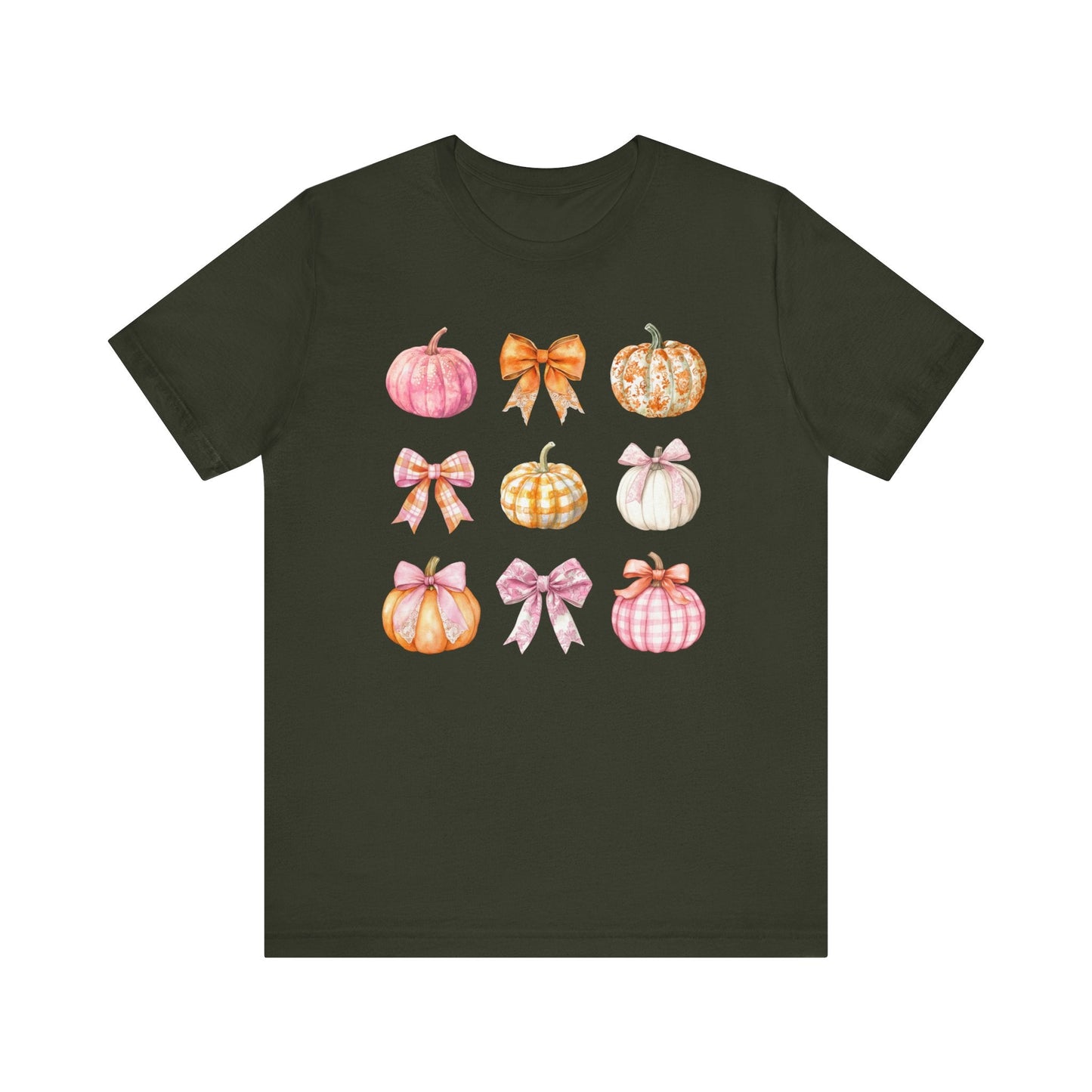 Coquette Gingham Pumpkins Tee