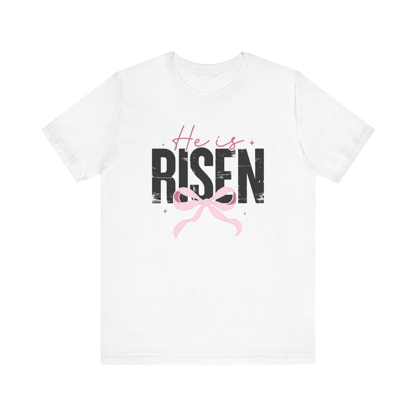 He is Risen Bow Tee