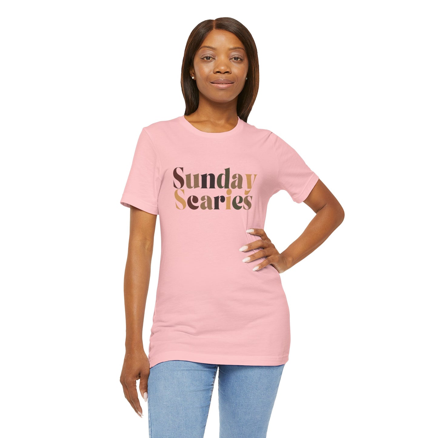 Sunday Scaries Neutral Tee
