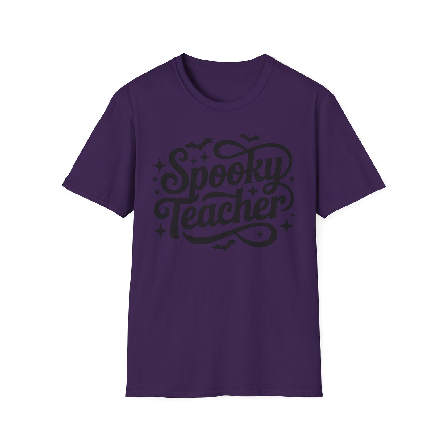 Halloween Spooky Teacher Cursive Graphic Tee