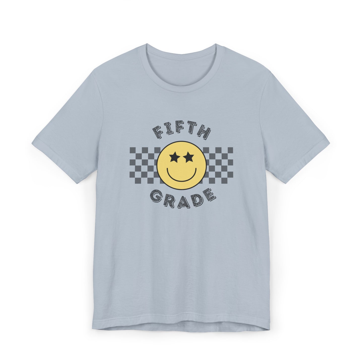 Fifth Grade Star Eyed Smiley Tee