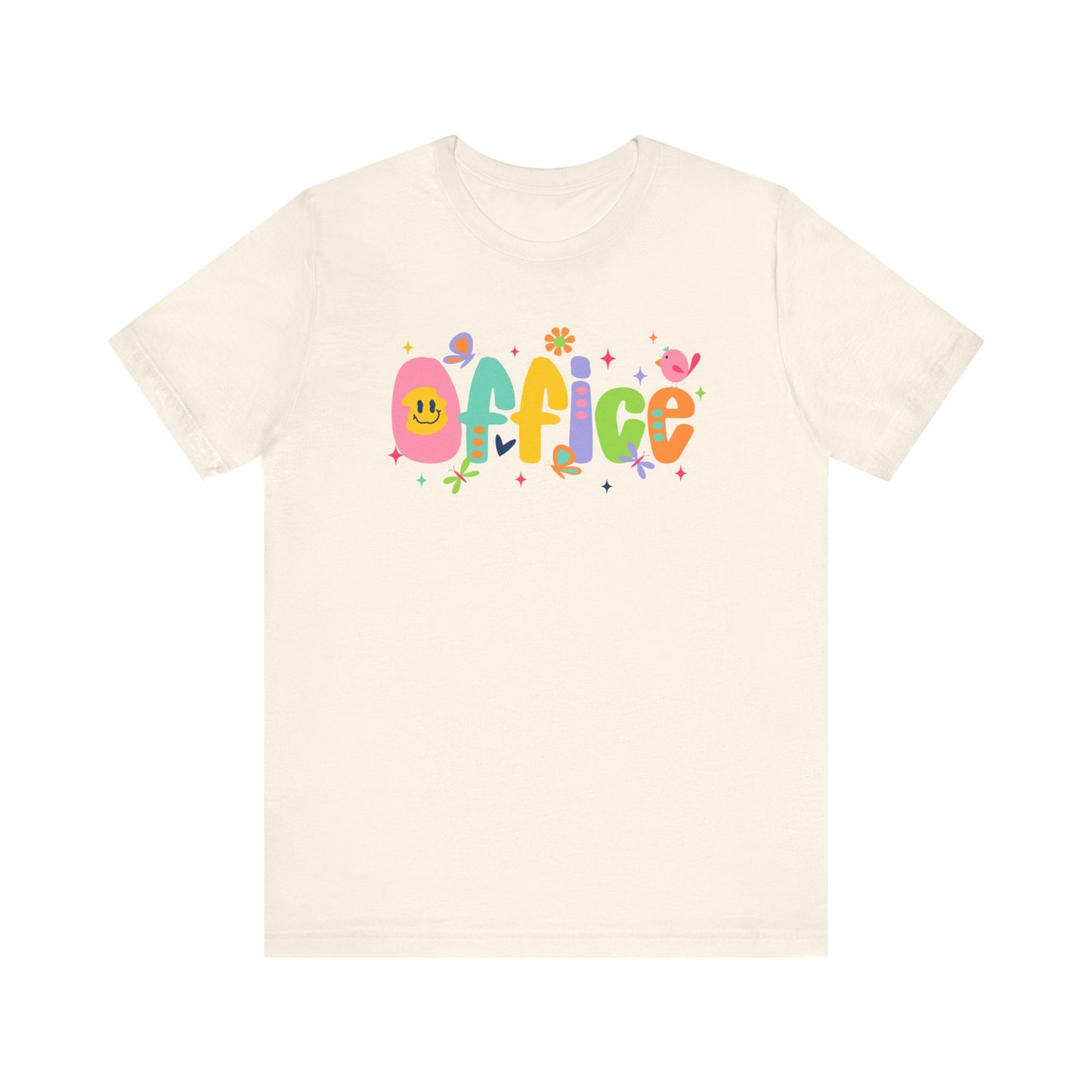 Colorful Playful Office Tee