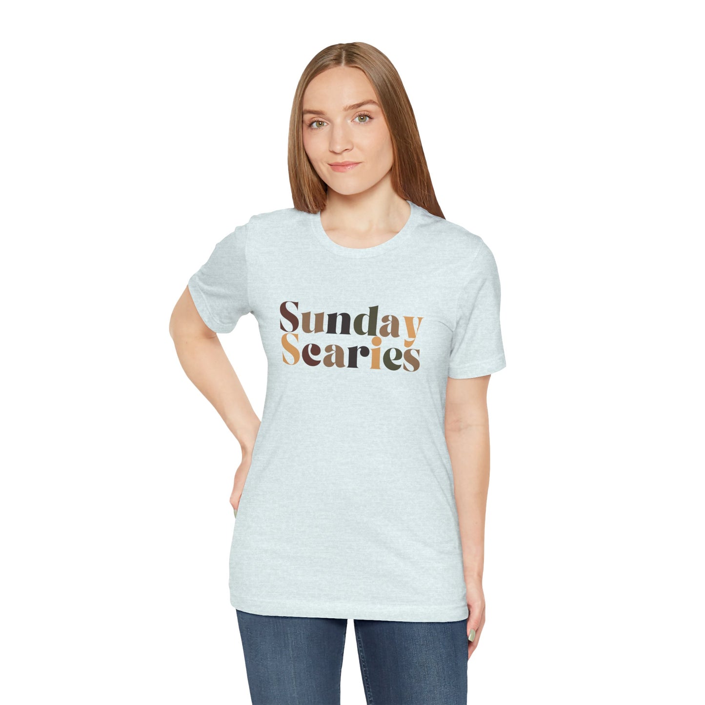 Sunday Scaries Neutral Tee