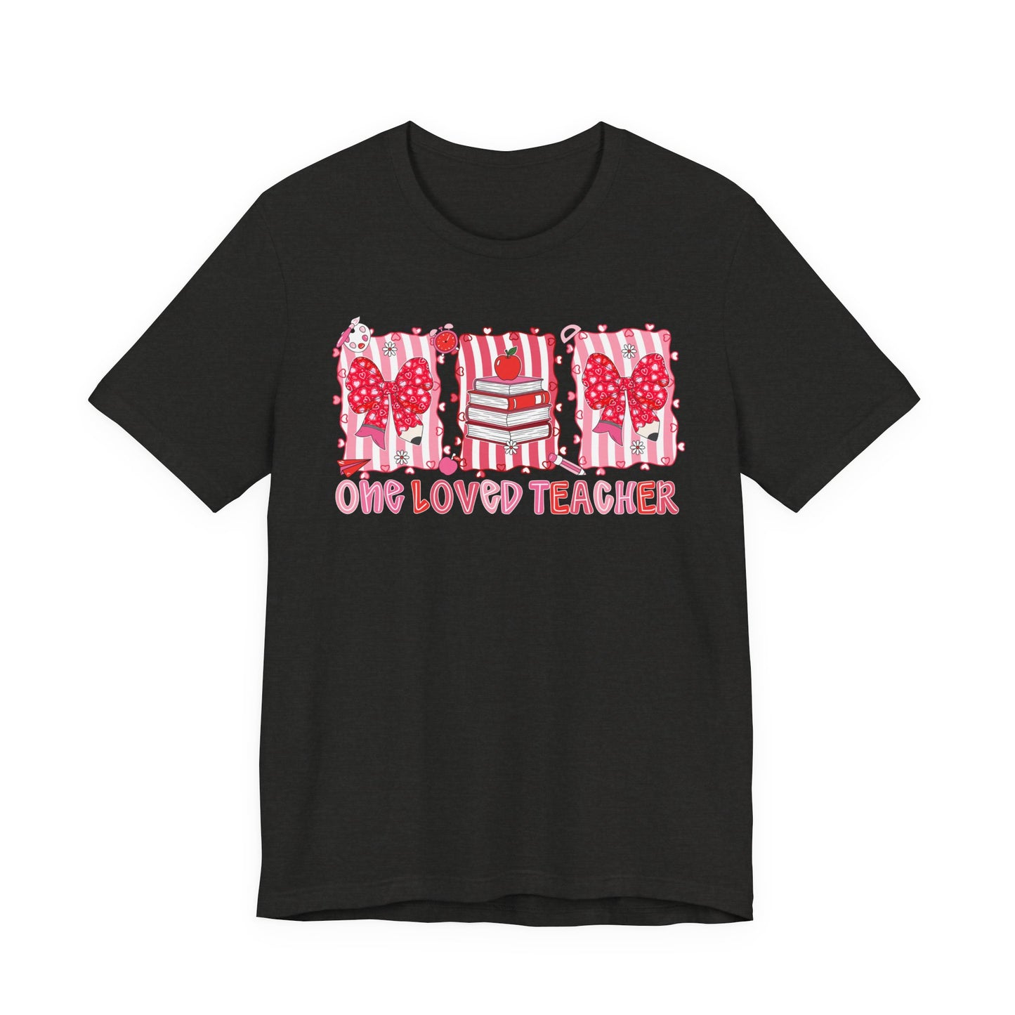 One Loved Teacher Valentine's Day Tee