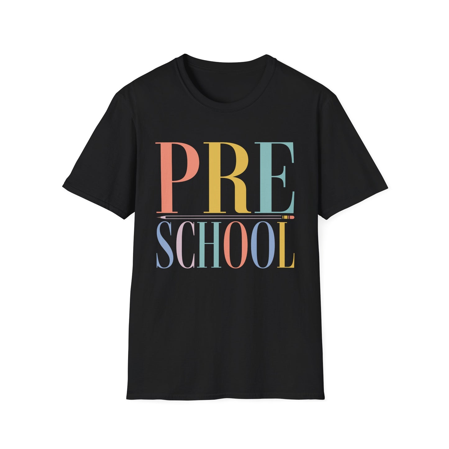 Preschool Colorblock Teacher Tee