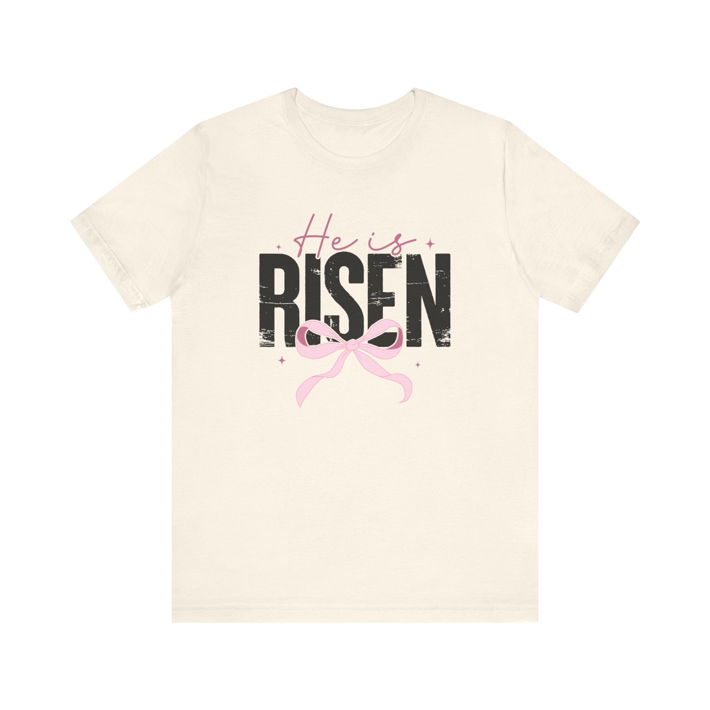 He is Risen Bow Tee