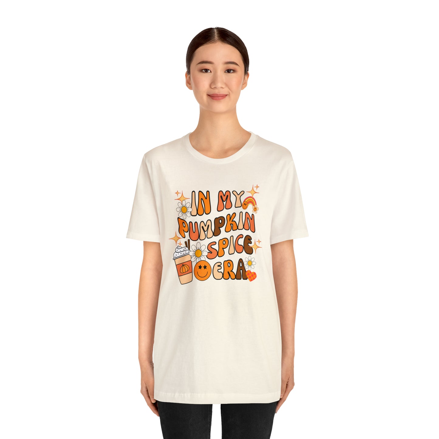 In My Pumpkin Spice Era Unisex Jersey Short Sleeve Tee