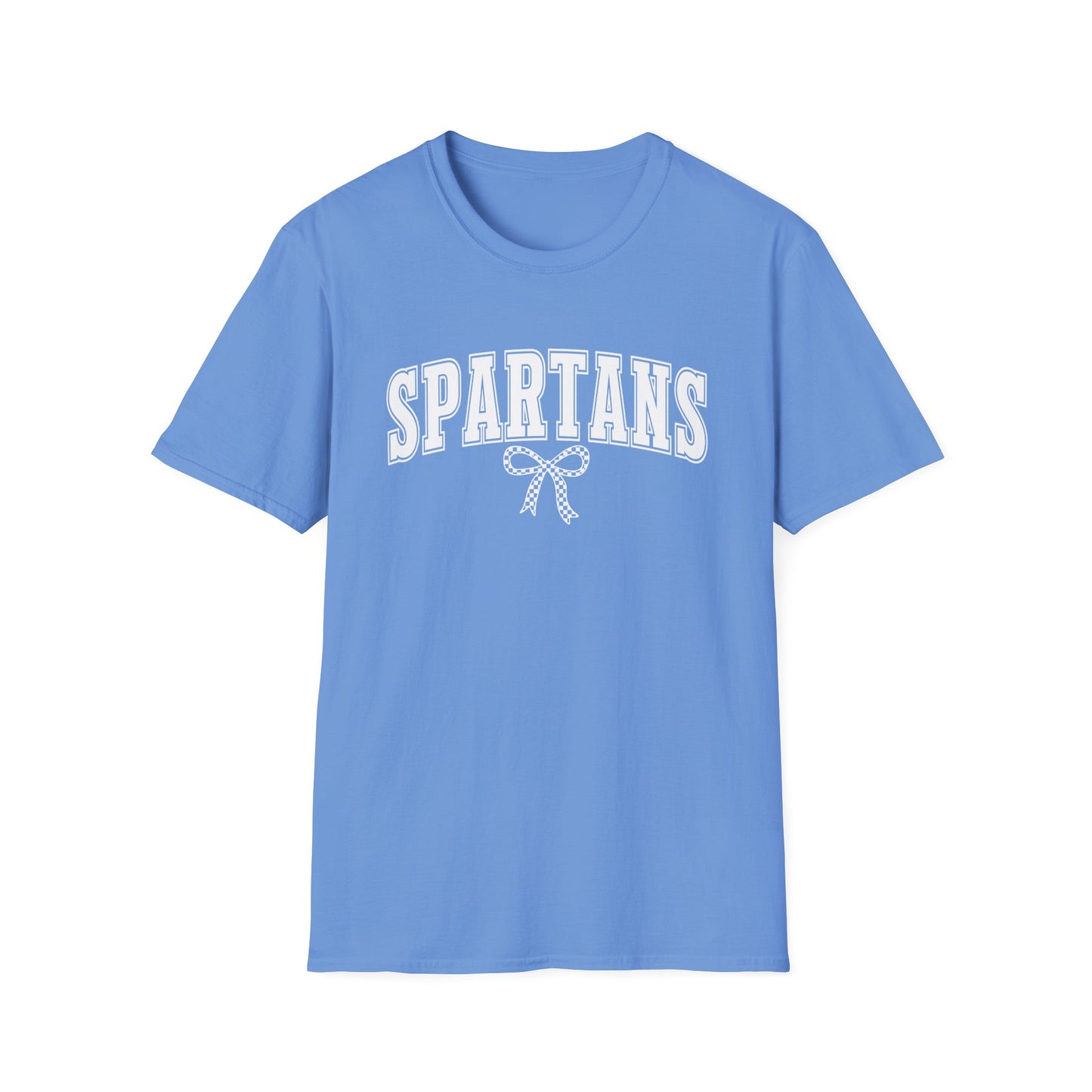 Spartans School Spirit Teacher Tee Retro Bow
