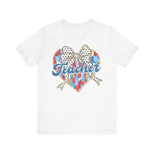 Teacher Heart Appreciation Tee