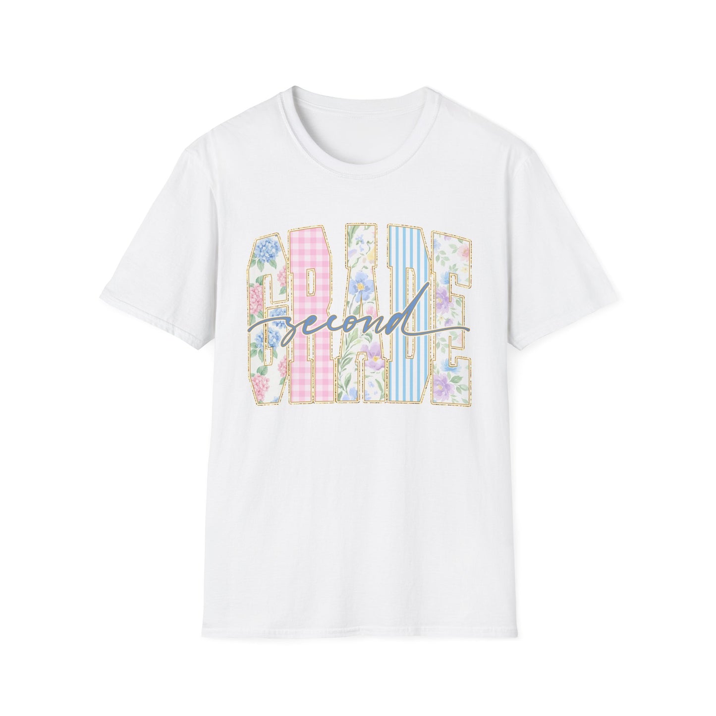 Second Teacher Shirt | Floral Coquette Back to School Tee