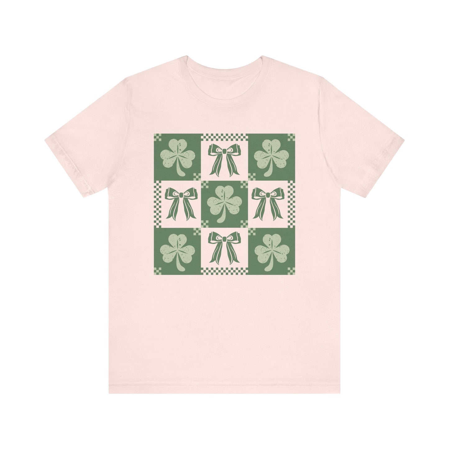 Shamrocks and Ribbons St. Patrick's Tee