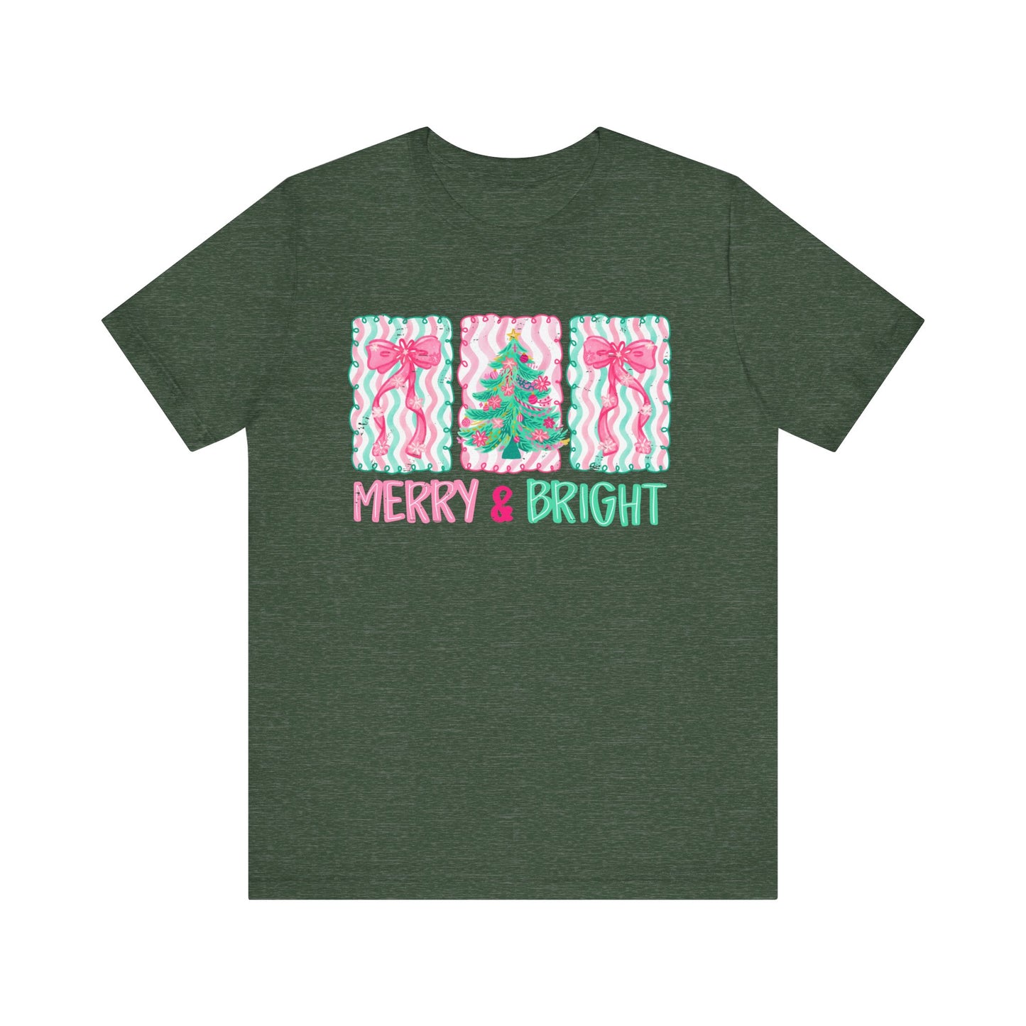 Merry & Bright Preppy Tee