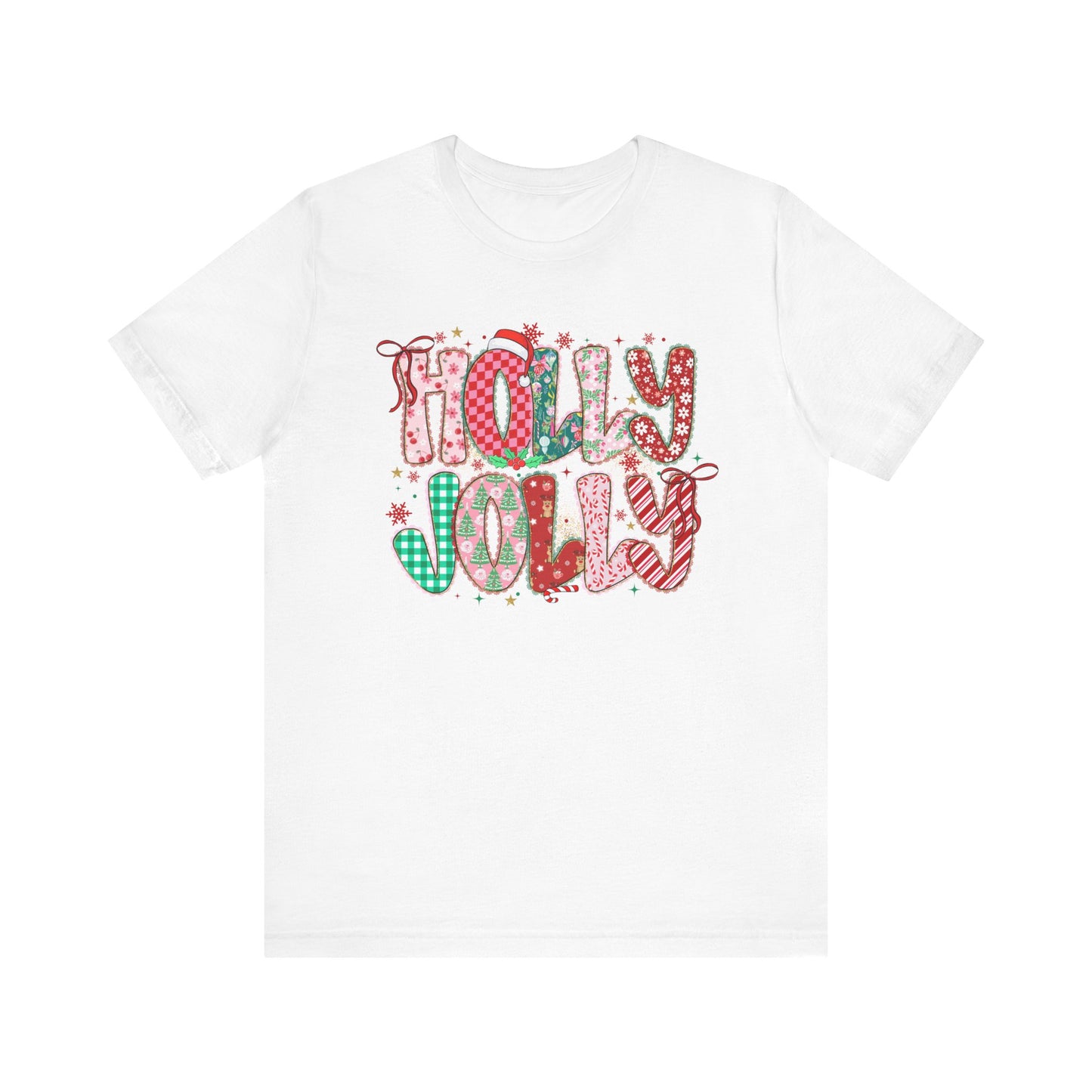 Holly Jolly Patchwork Tee
