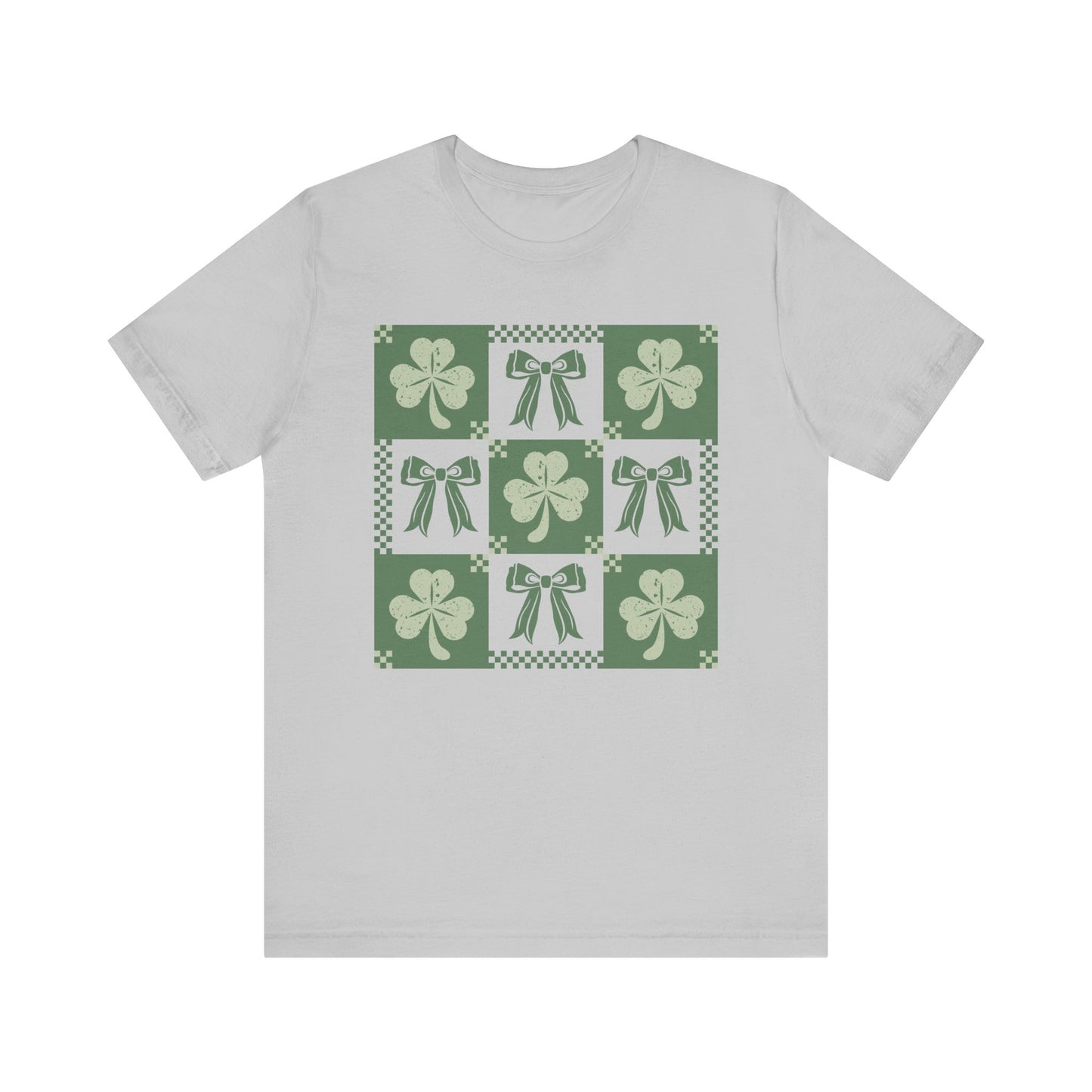 Shamrocks and Ribbons St. Patrick's Tee