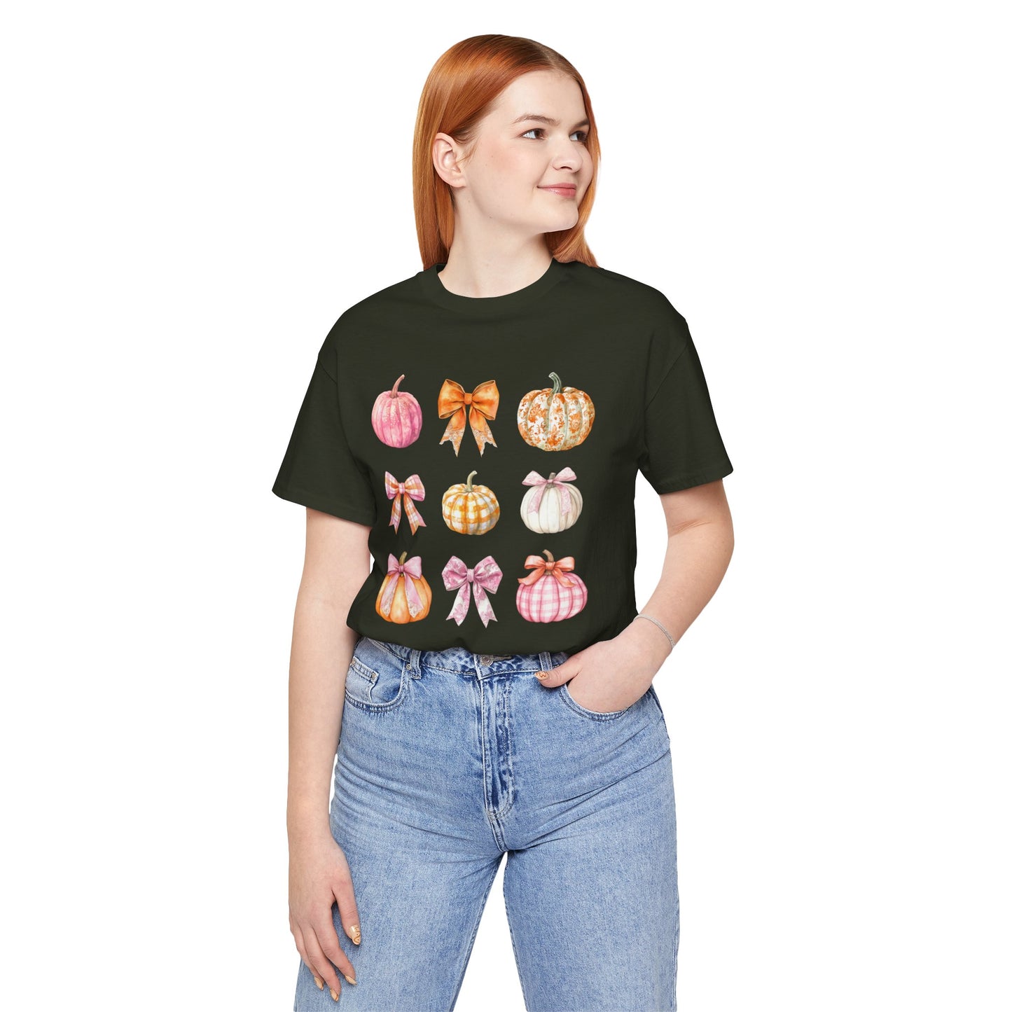 Coquette Gingham Pumpkins Tee