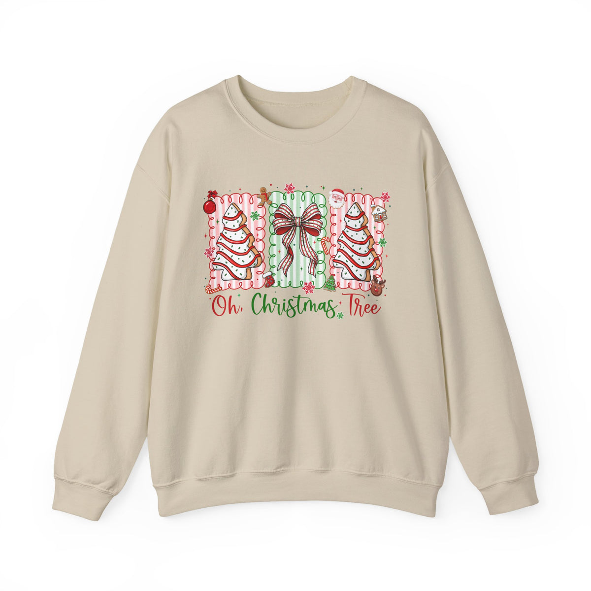 Oh Christmas Tree Teacher Crewneck Sweatshirt
