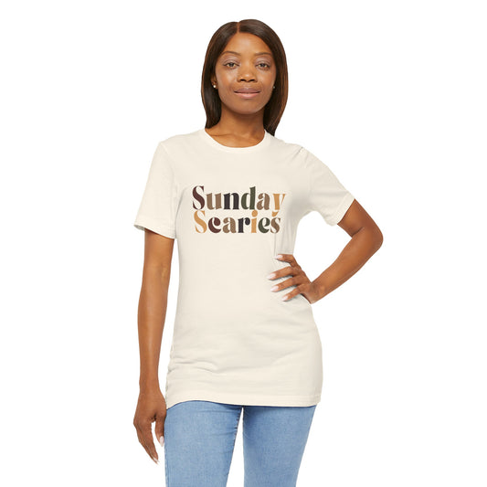 Sunday Scaries Neutral Tee