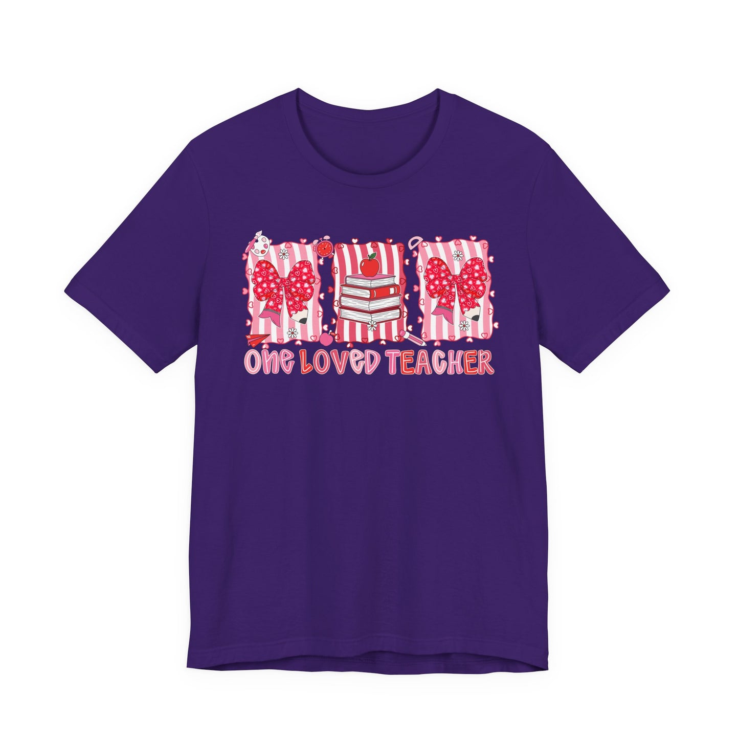 One Loved Teacher Valentine's Day Tee