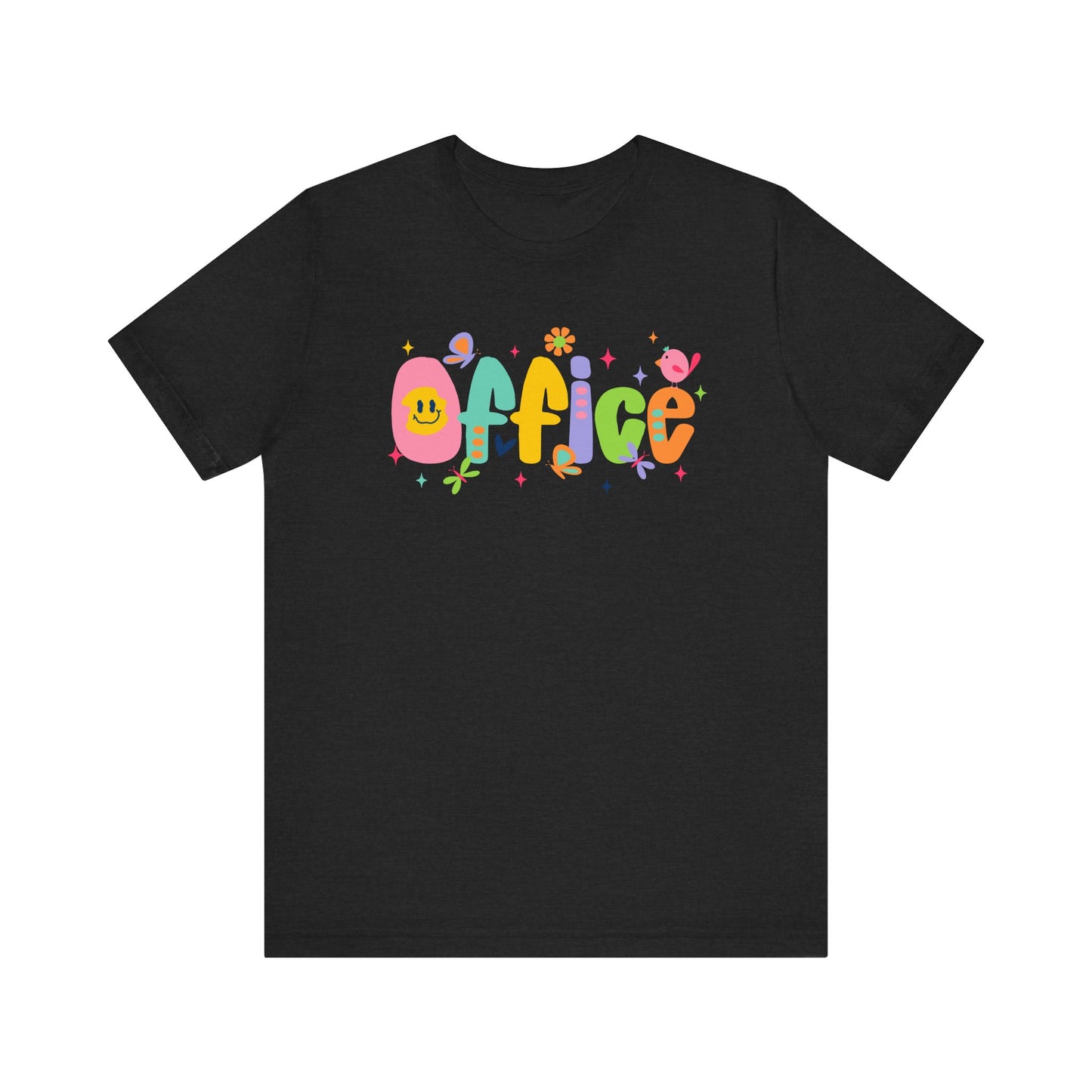Colorful Playful Office Tee
