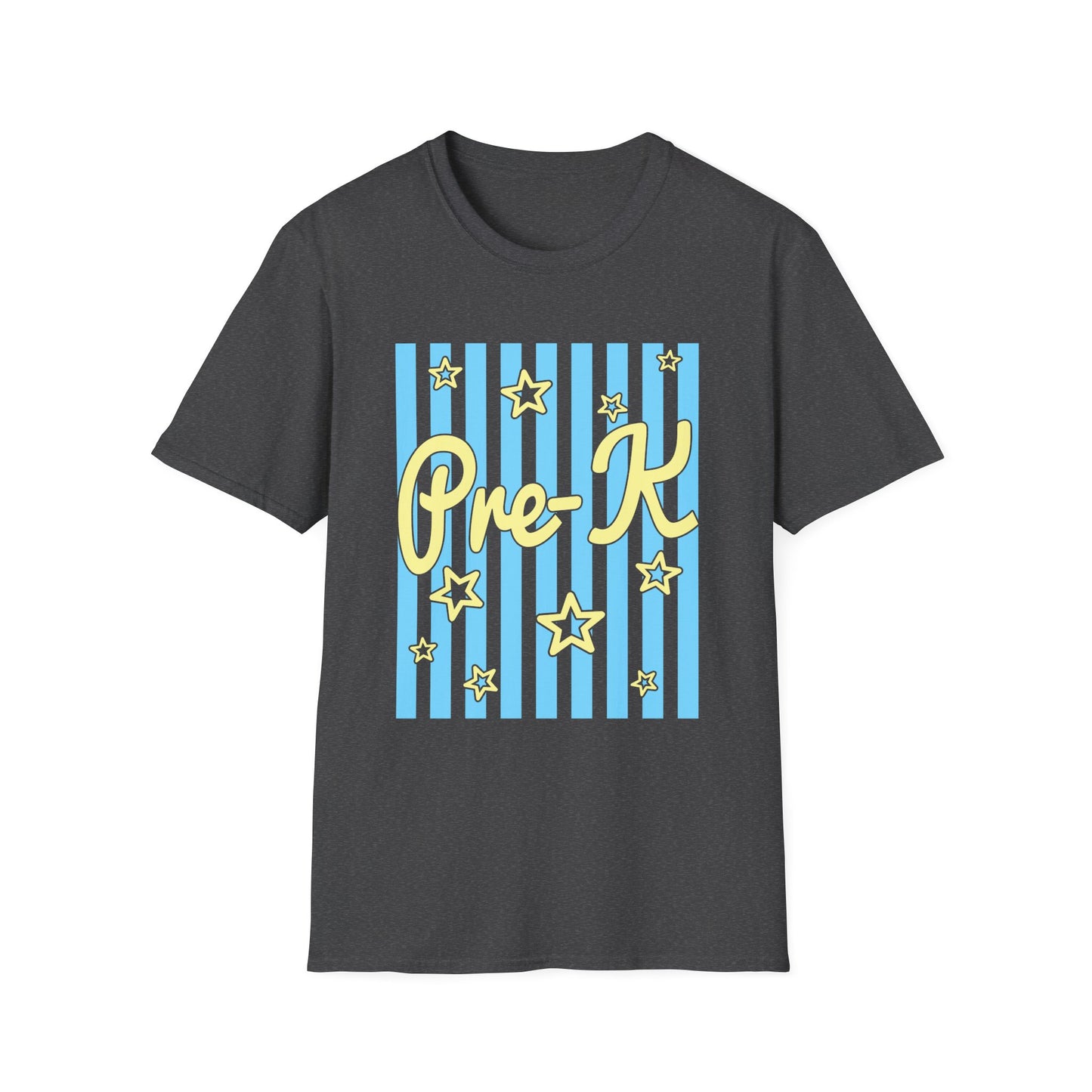 Pre-K Striped Stars Teacher Tee