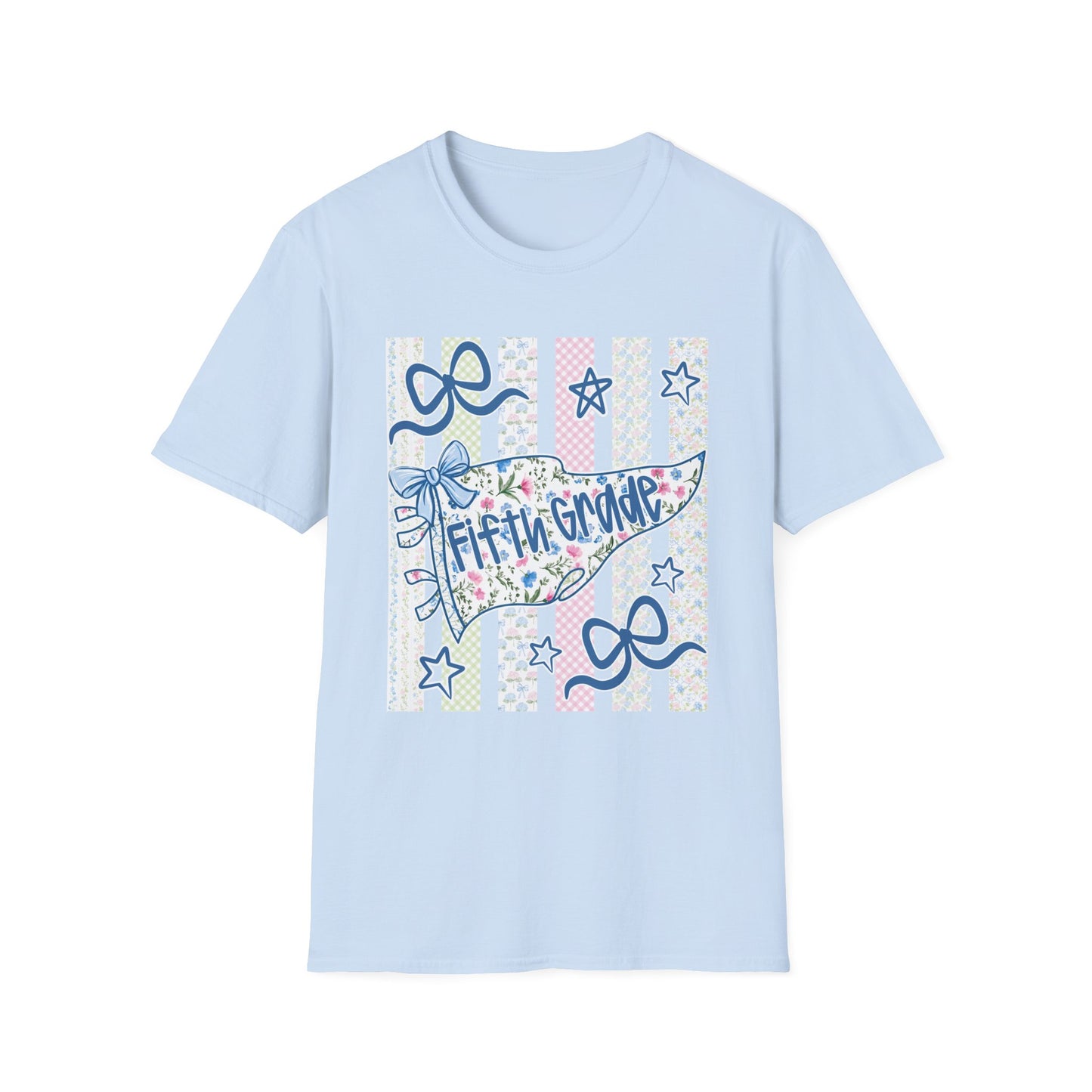 Fifth Grade Teacher Bow Shirt | Coquette Back to School Tee