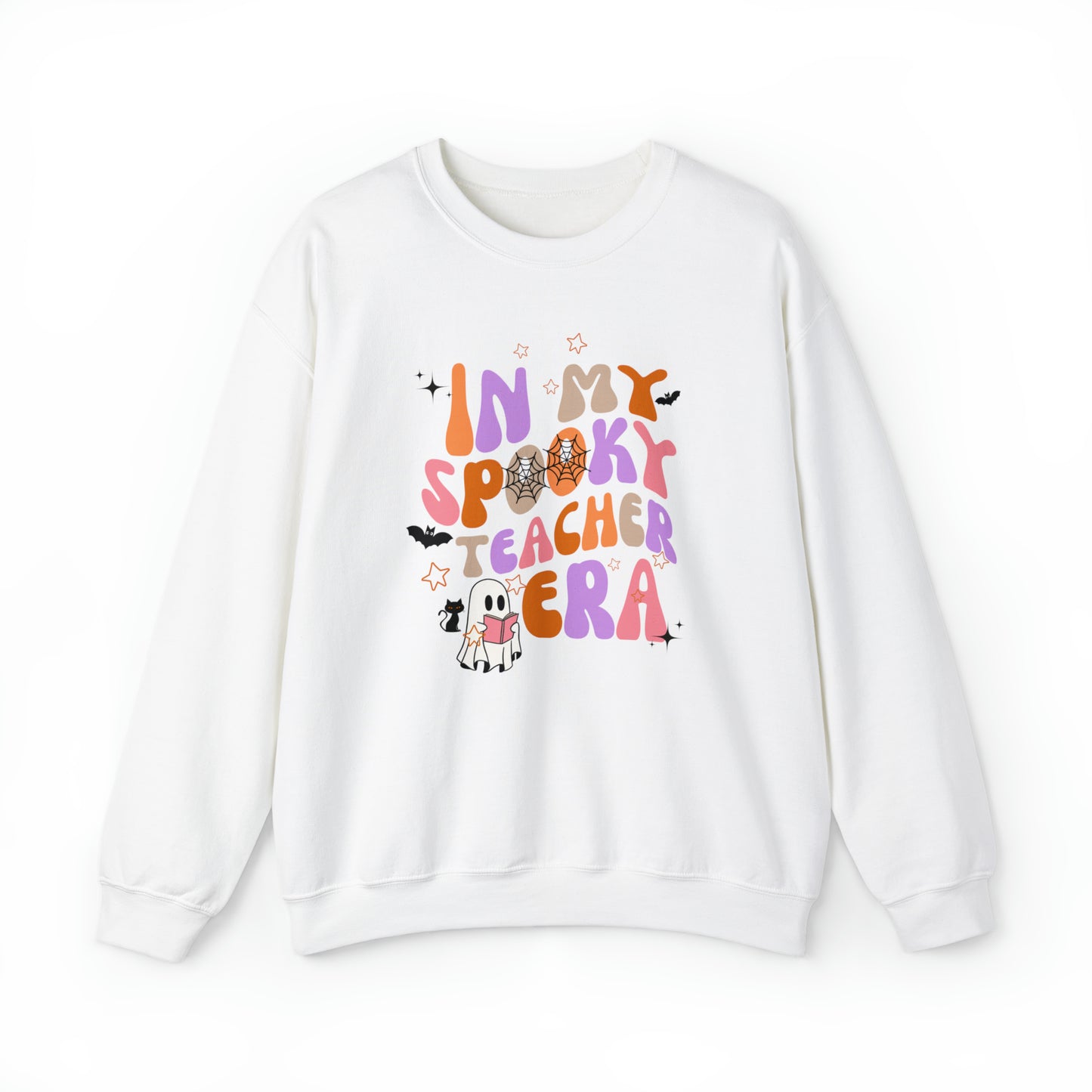 In My Spooky Teacher Era Unisex Heavy Blend™ Crewneck Sweatshirt