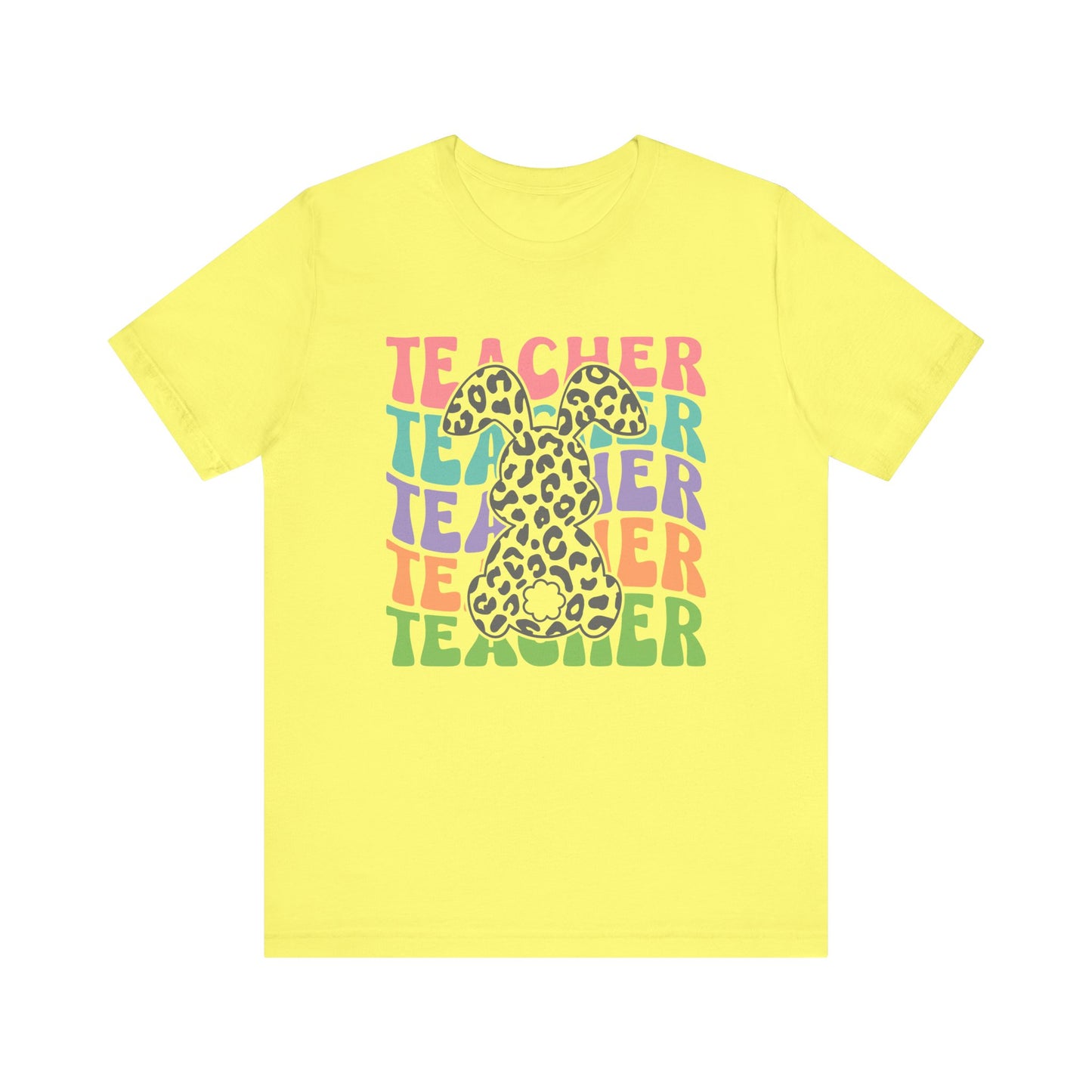 Easter Bunny Leopard Graphic Tee