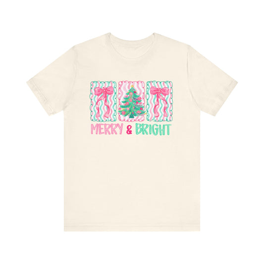 Merry & Bright Preppy Tee