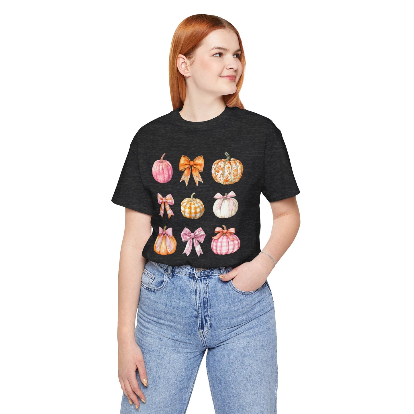 Coquette Gingham Pumpkins Tee