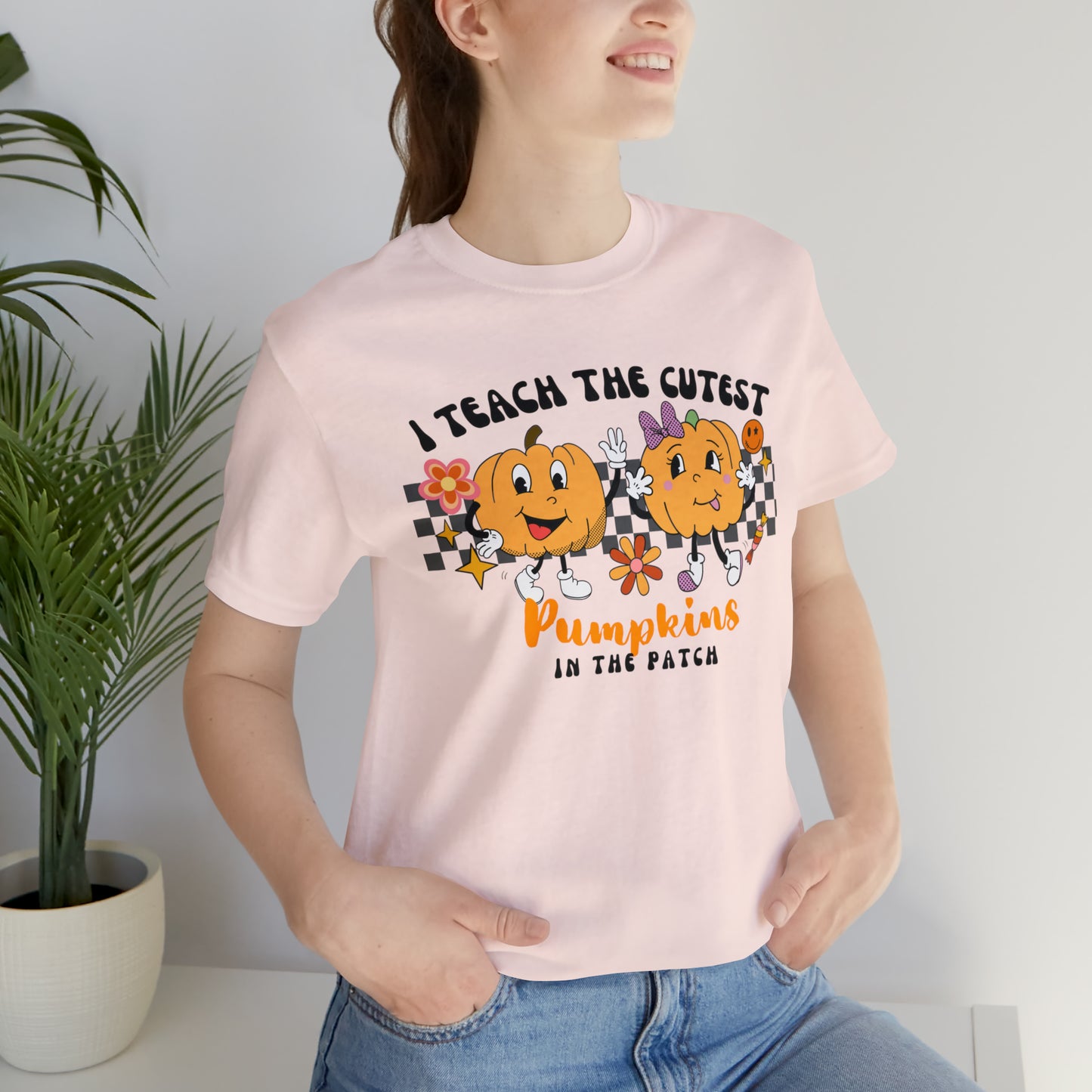 I Teach the Cutest Pumpkins Retro Tee