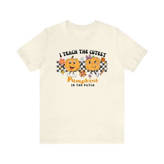 I Teach the Cutest Pumpkins Retro Tee
