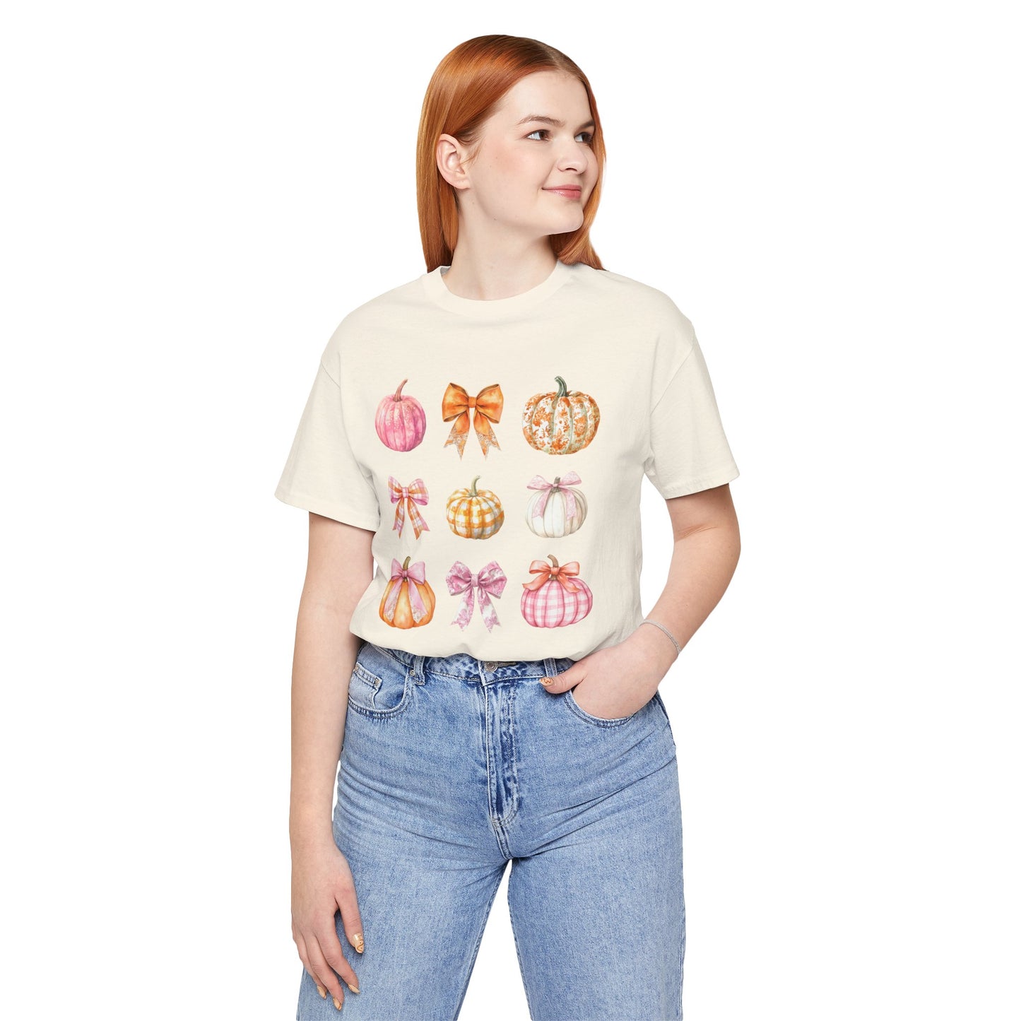 Coquette Gingham Pumpkins Tee