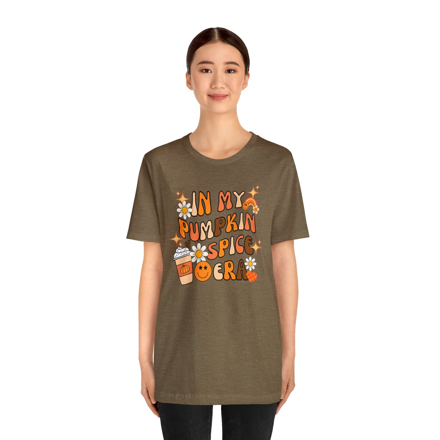 In My Pumpkin Spice Era Unisex Jersey Short Sleeve Tee